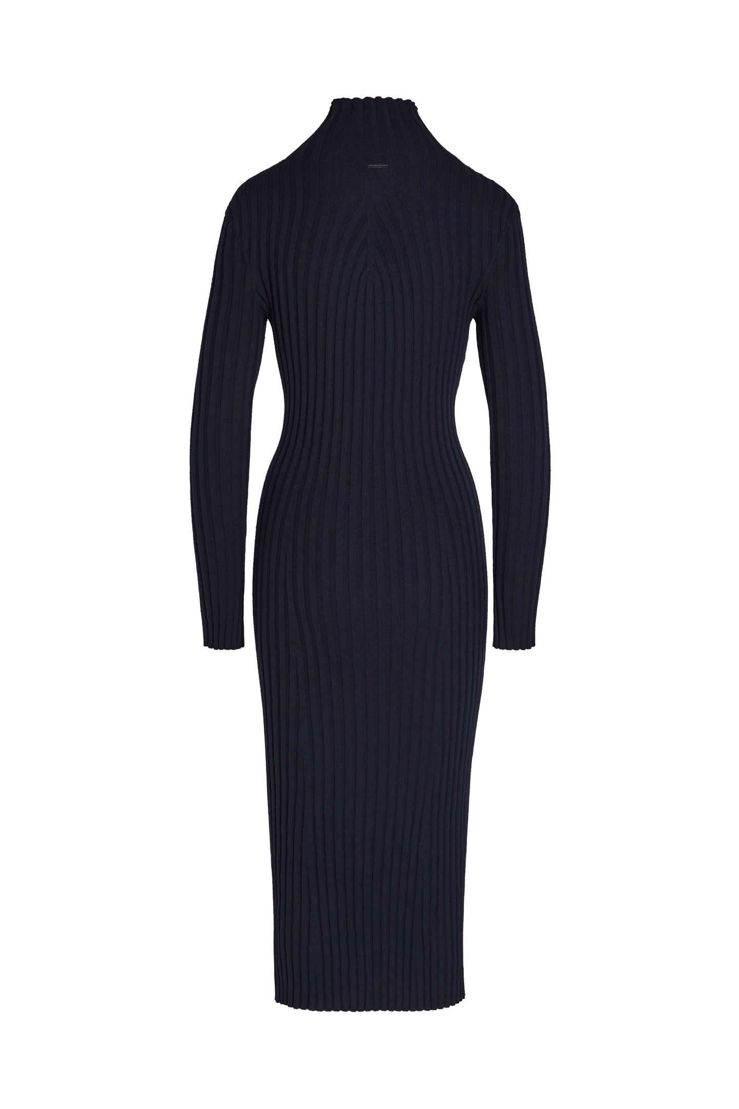 FOLAS V1.Y8.02 FLAT-KNIT-DRESS DARK NAVY 3