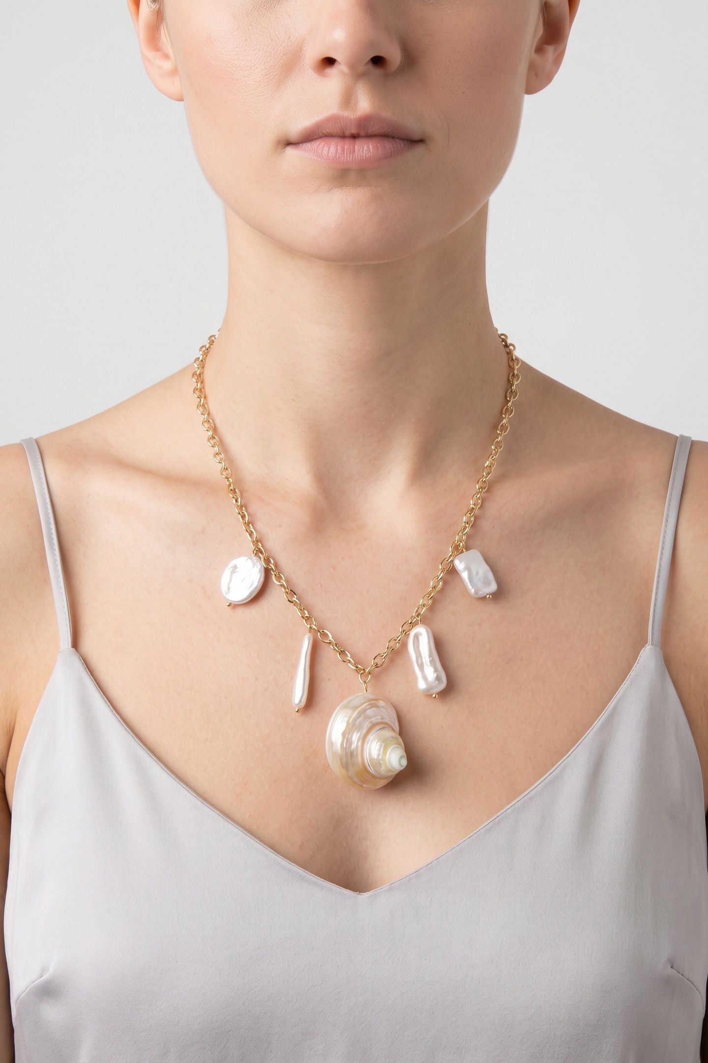 OPULENT SHELL KETTE GOLD 1