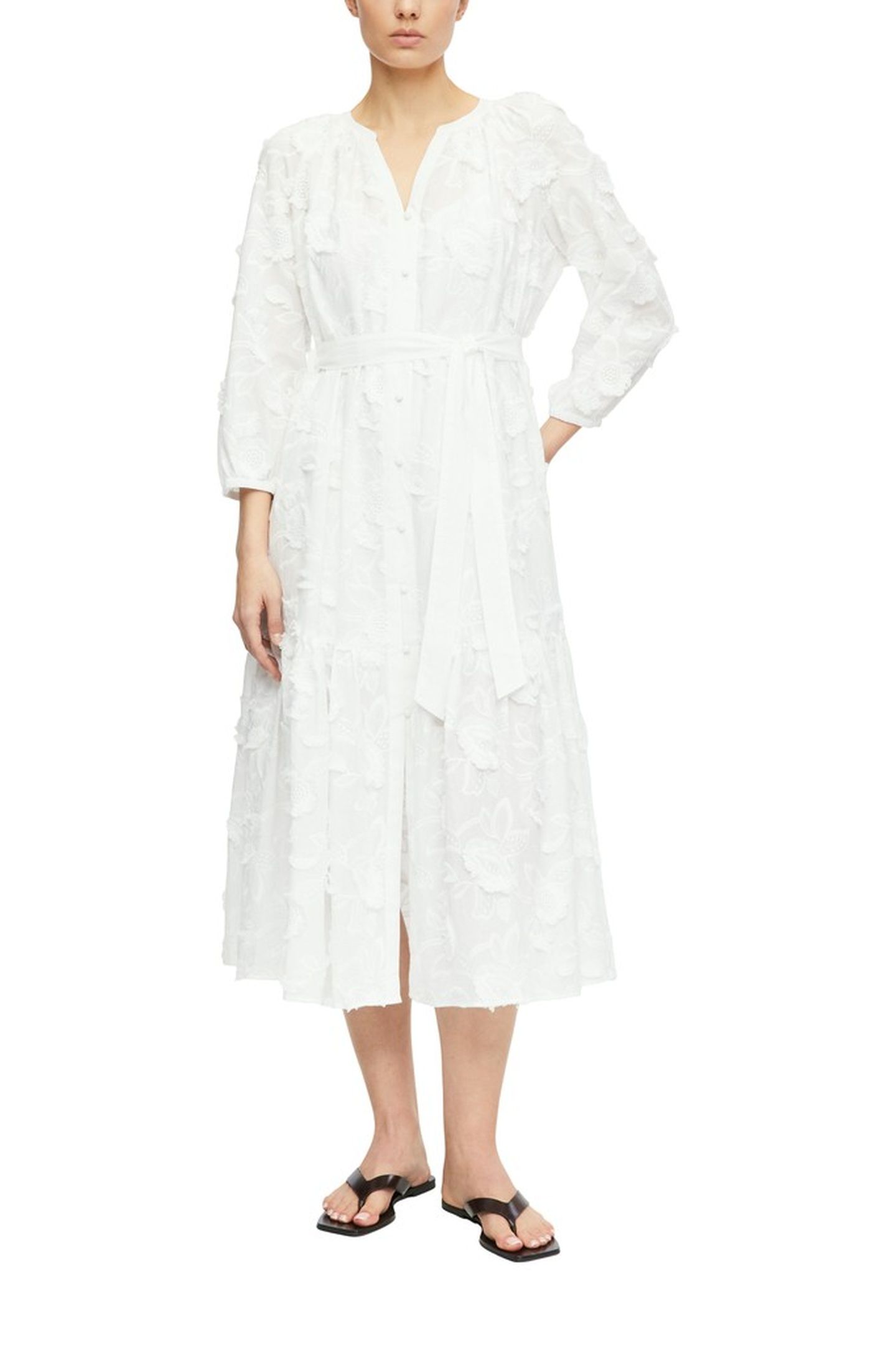 COMMA DRESSES WHITE 2