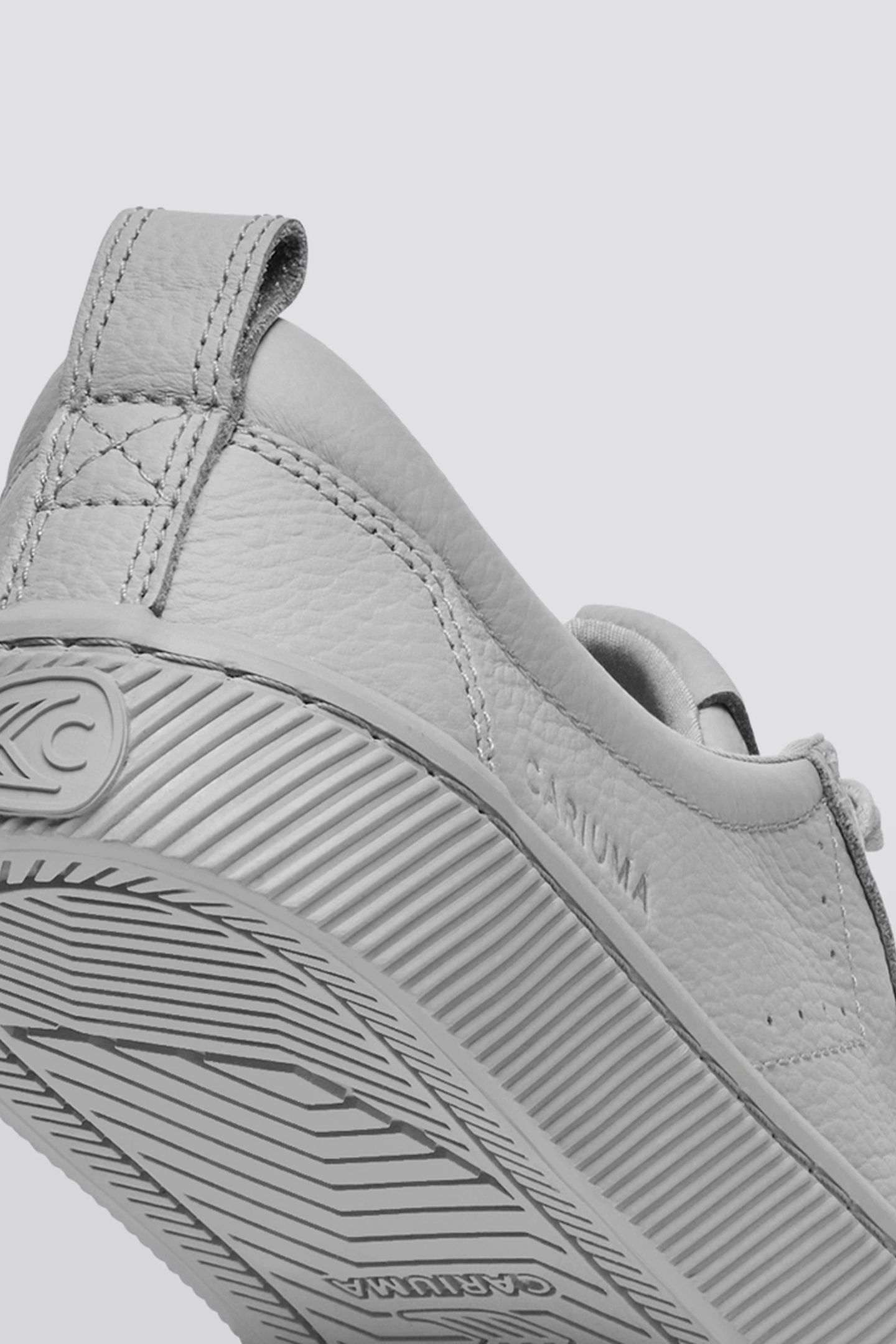 OCA PEBBLED LEATHER LIGHT GREY 4