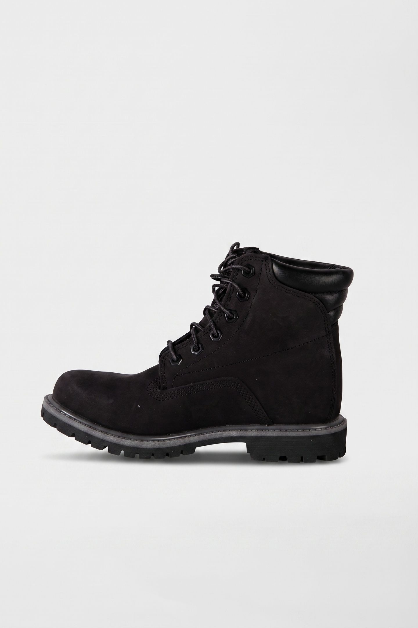WATERVILLE 6 INCH LACE UP WATERPROOF BOOT BLACK 2