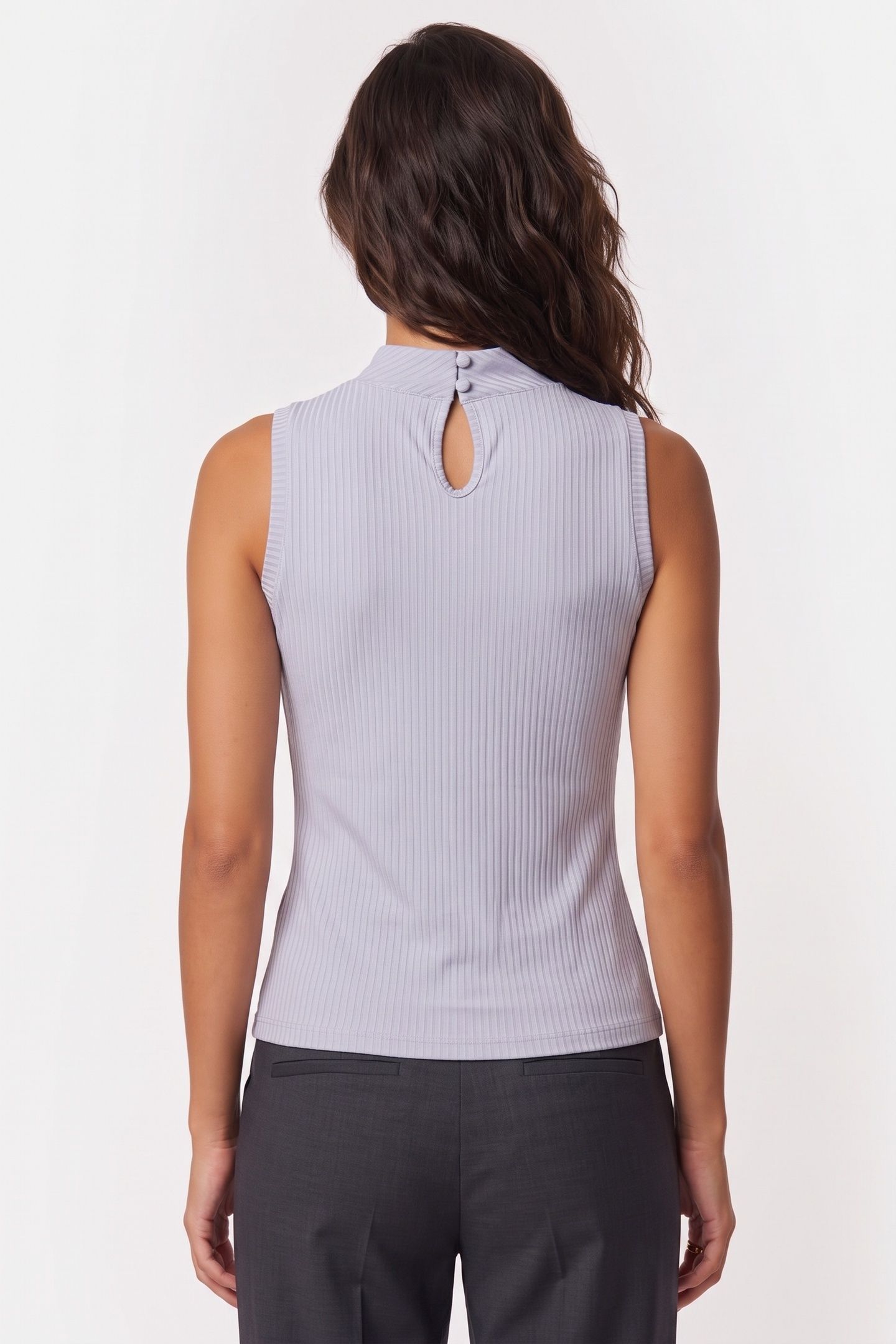 GUESS ECO EVE SL TN RIB TOP NIMBUS BLUE 2