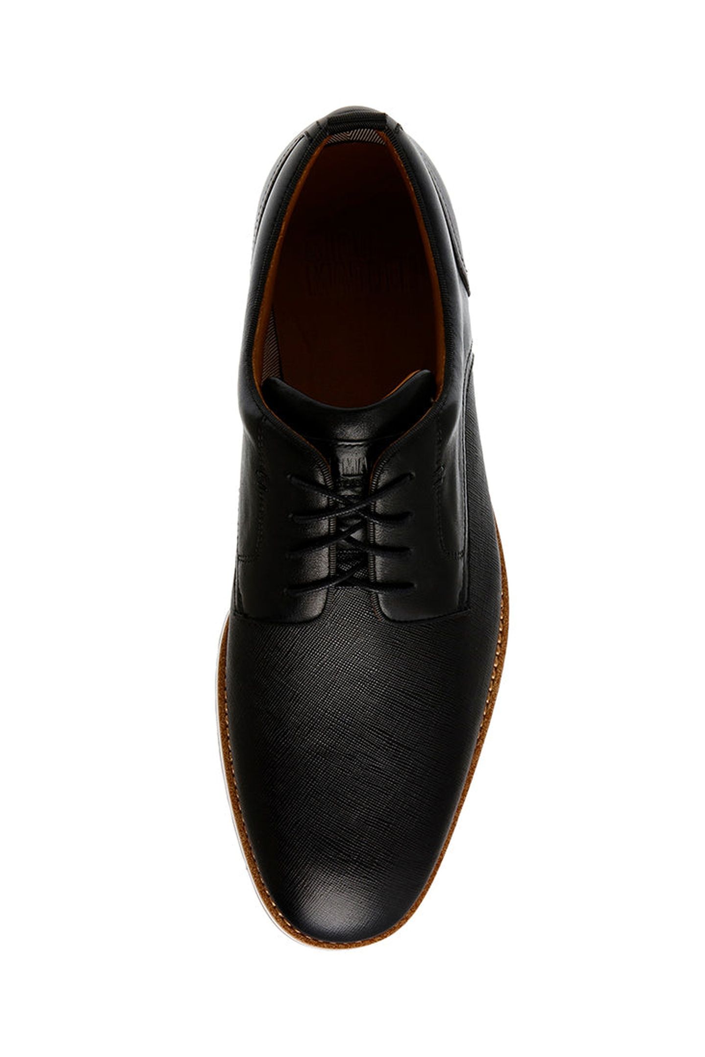 SPENTLY CASUAL SHOES BLACK LEATHER 5
