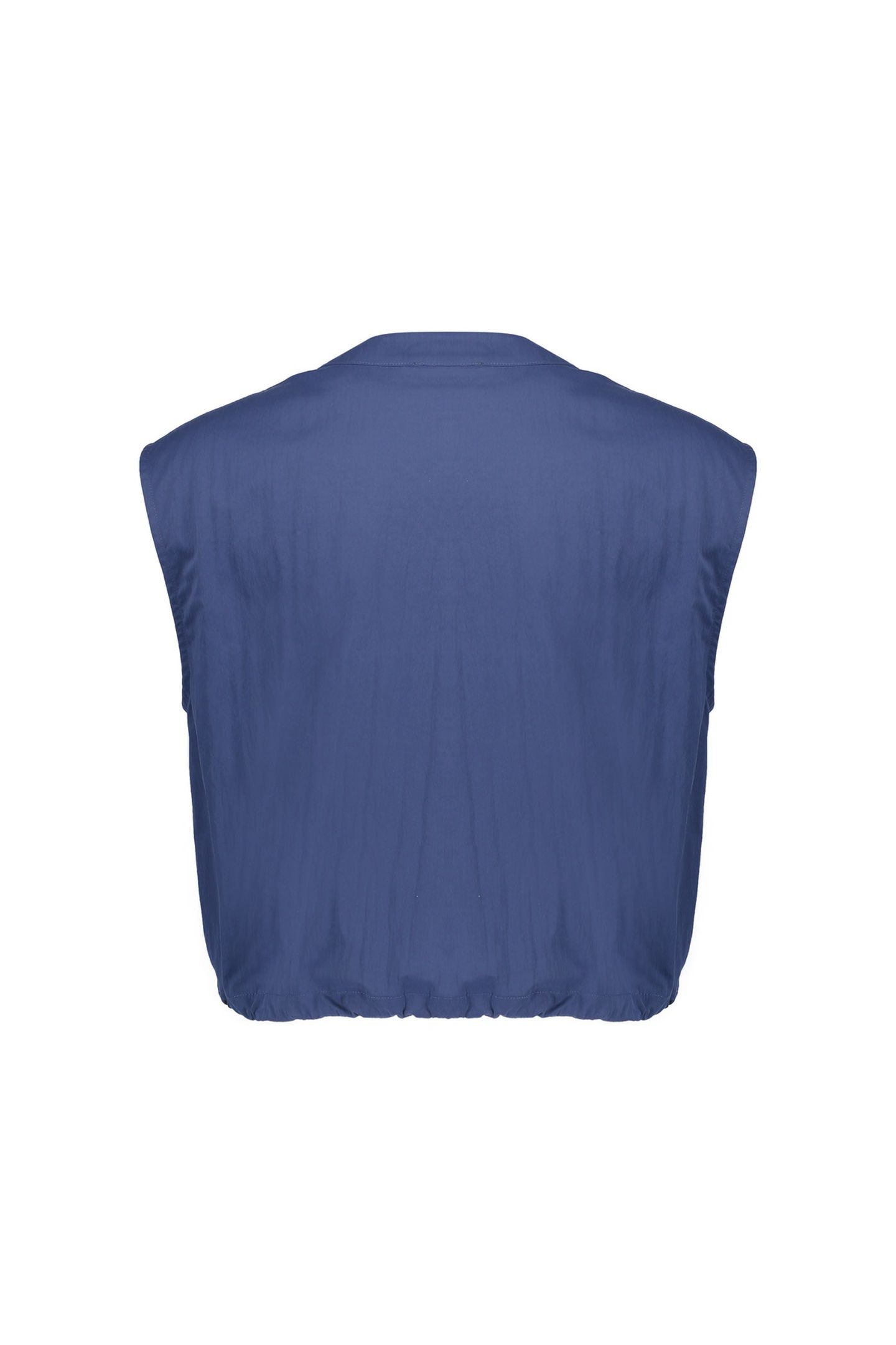 GILET DRAWSTRING INK BLUE 2
