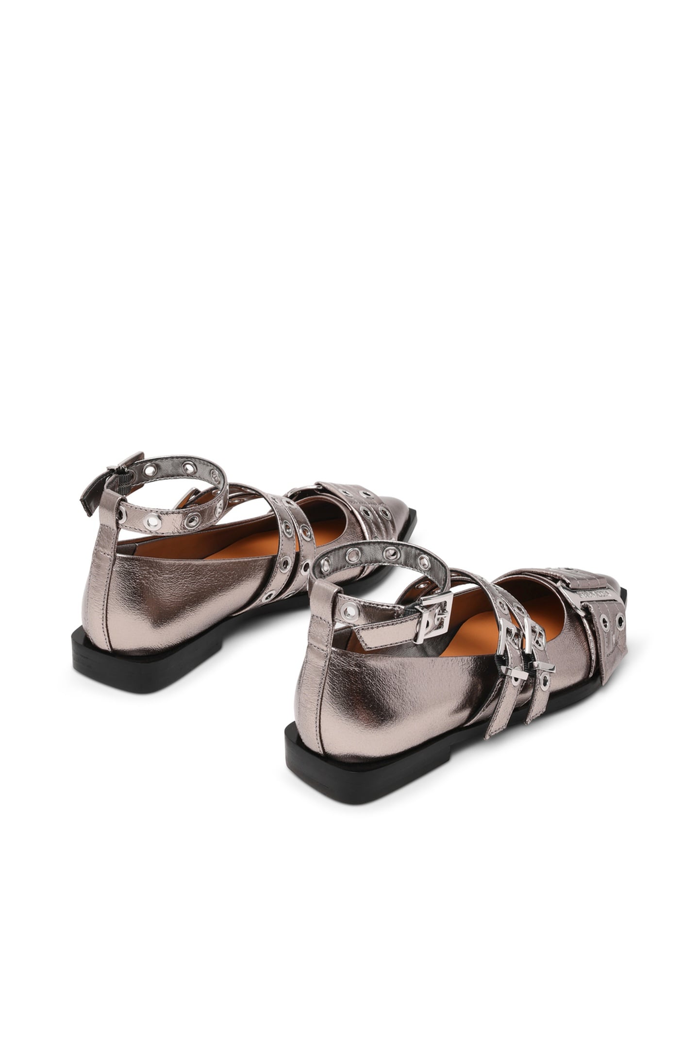GRANDER FLAT SHOES PEW CRINKLE 3