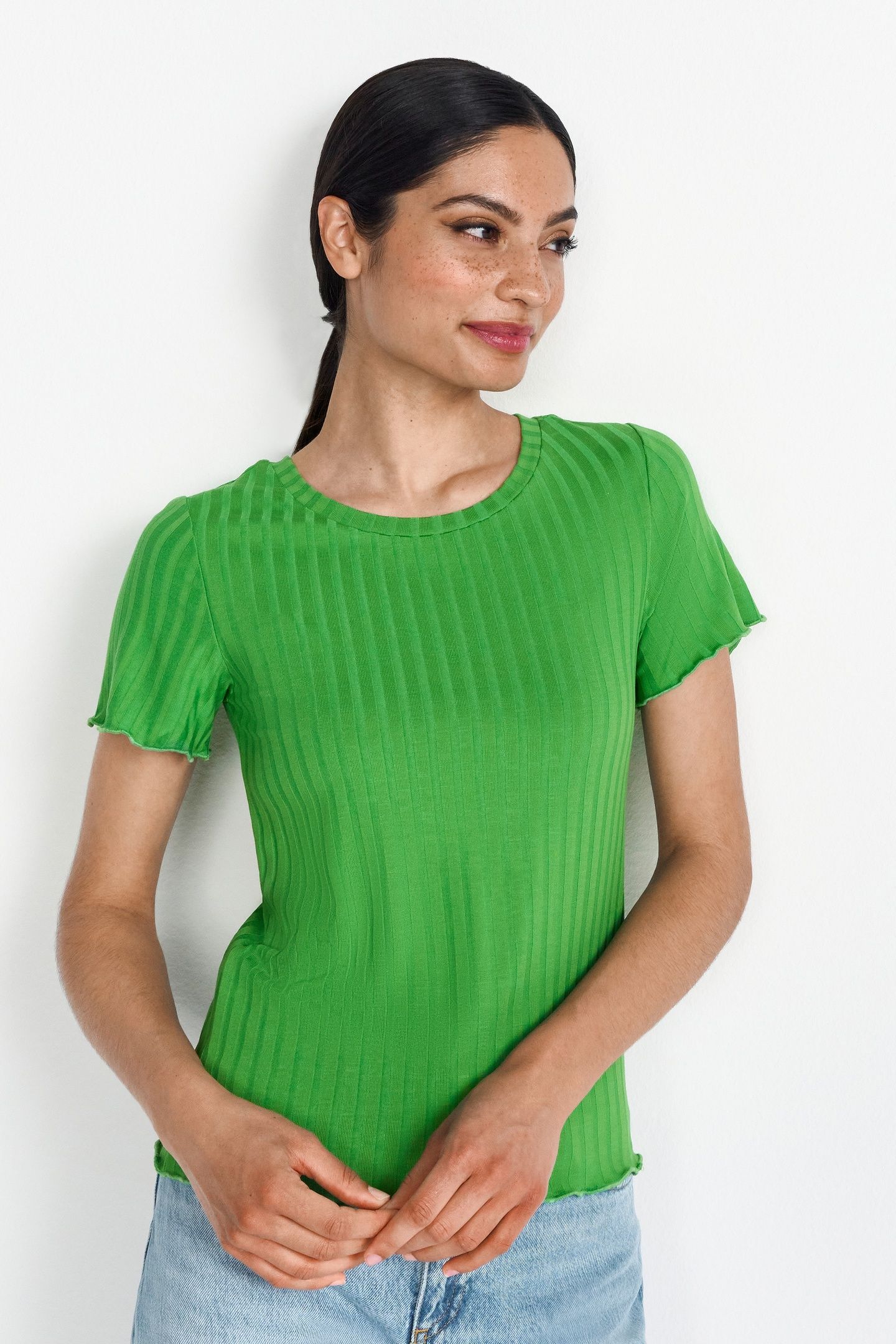 RIB T- SHIRT APPLE TREE 4