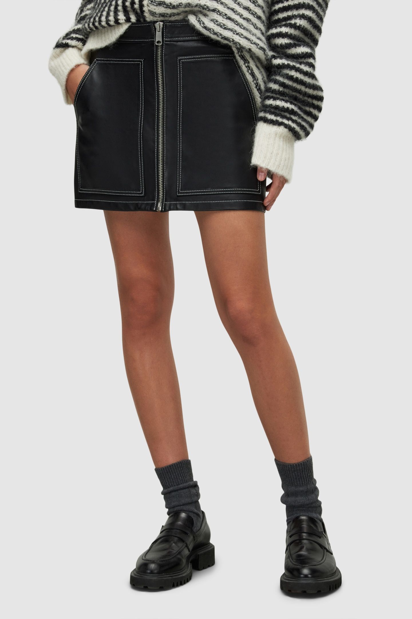 CLEO LEA SKIRT BLACK 1