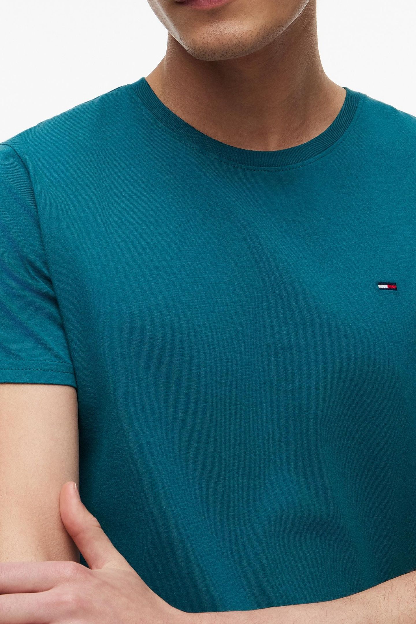 XSLIM JERSEY TEE POLAR TEAL 5
