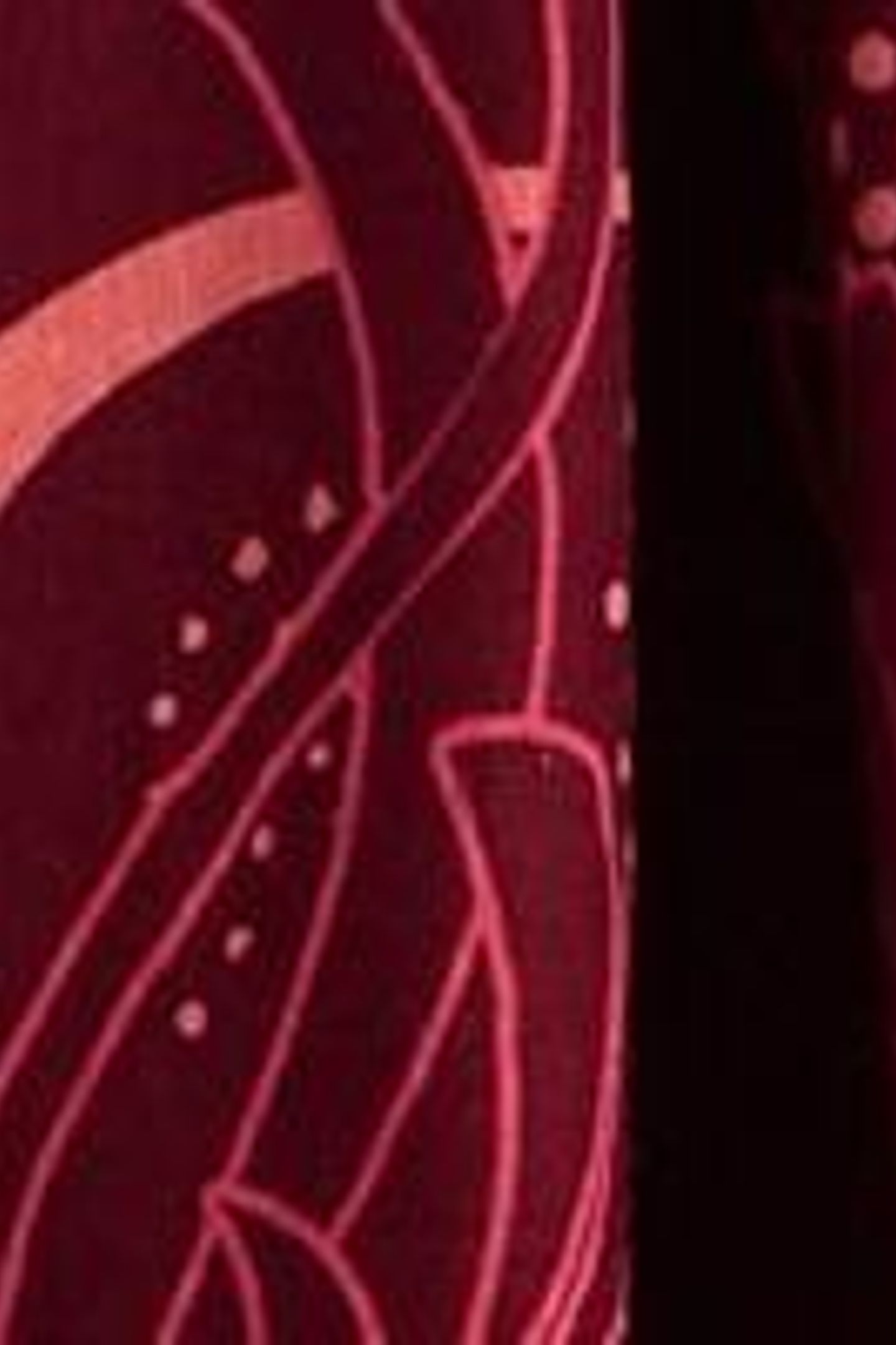 LORNA LINEN BLEND MAXI DRESS RED MULTI 5