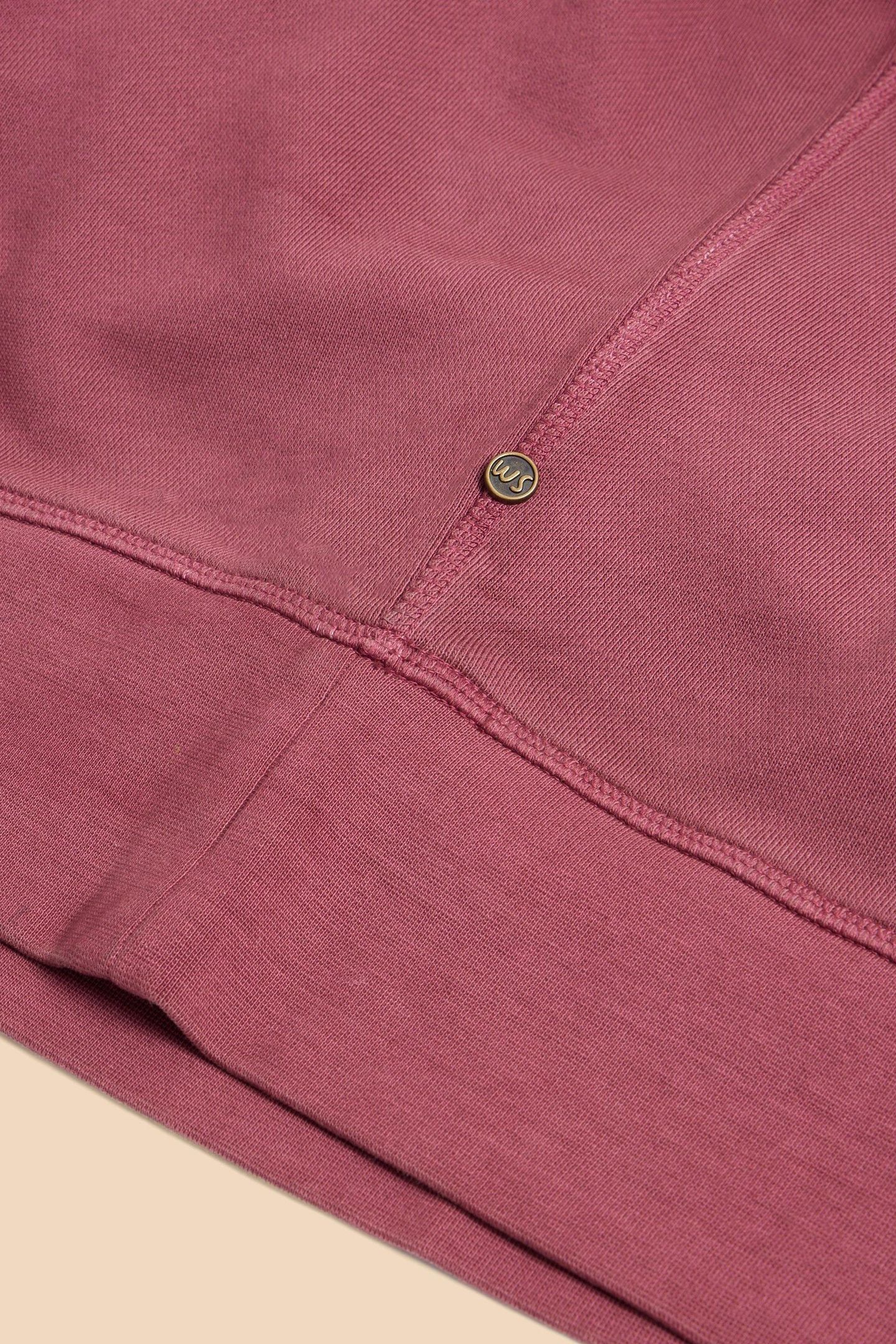 CREW NECK SWEAT MID PLUM 7