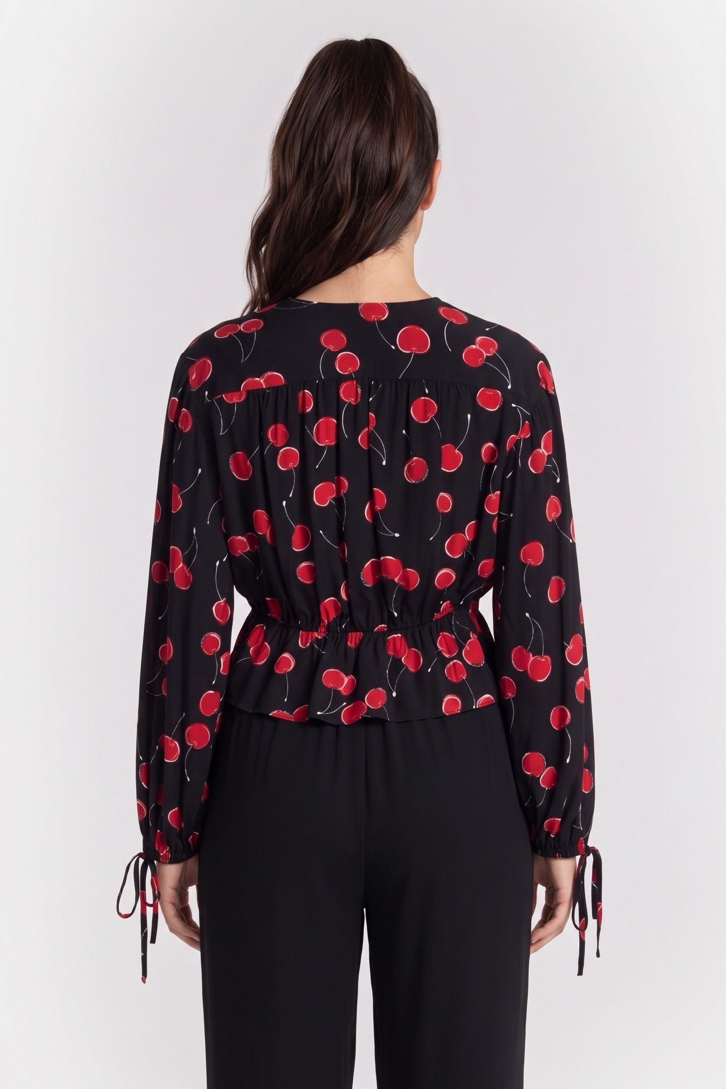 LONG-LASTING TOP BLACK - RED 2
