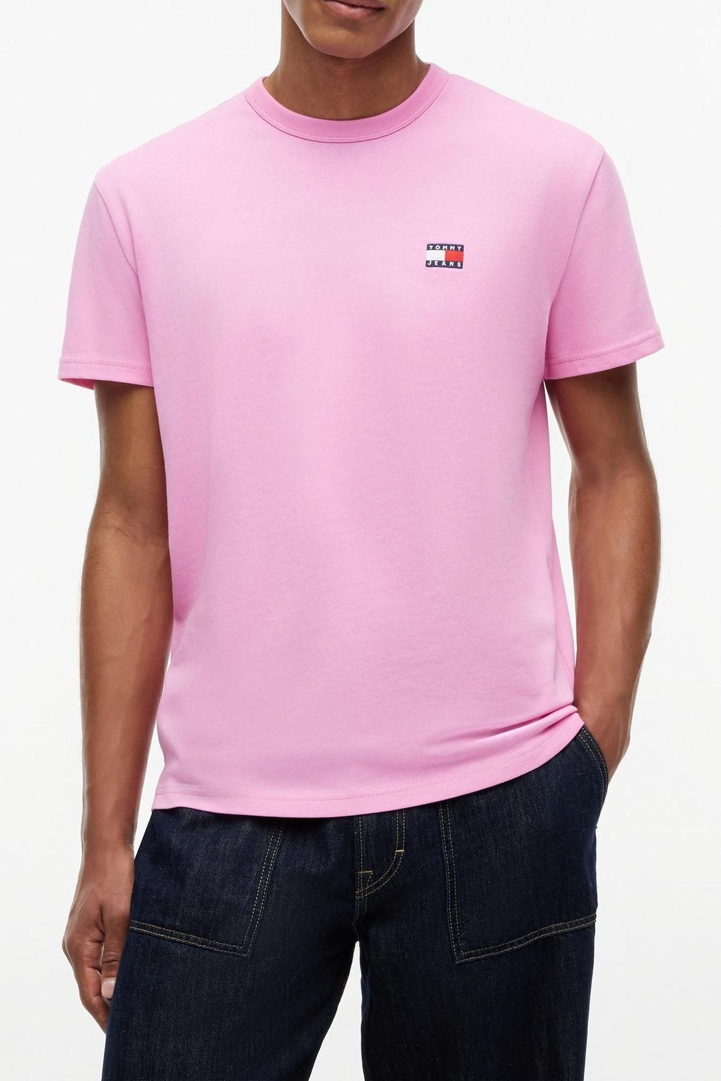 REGULAR BADGE TEE EX PINK DAISY 1