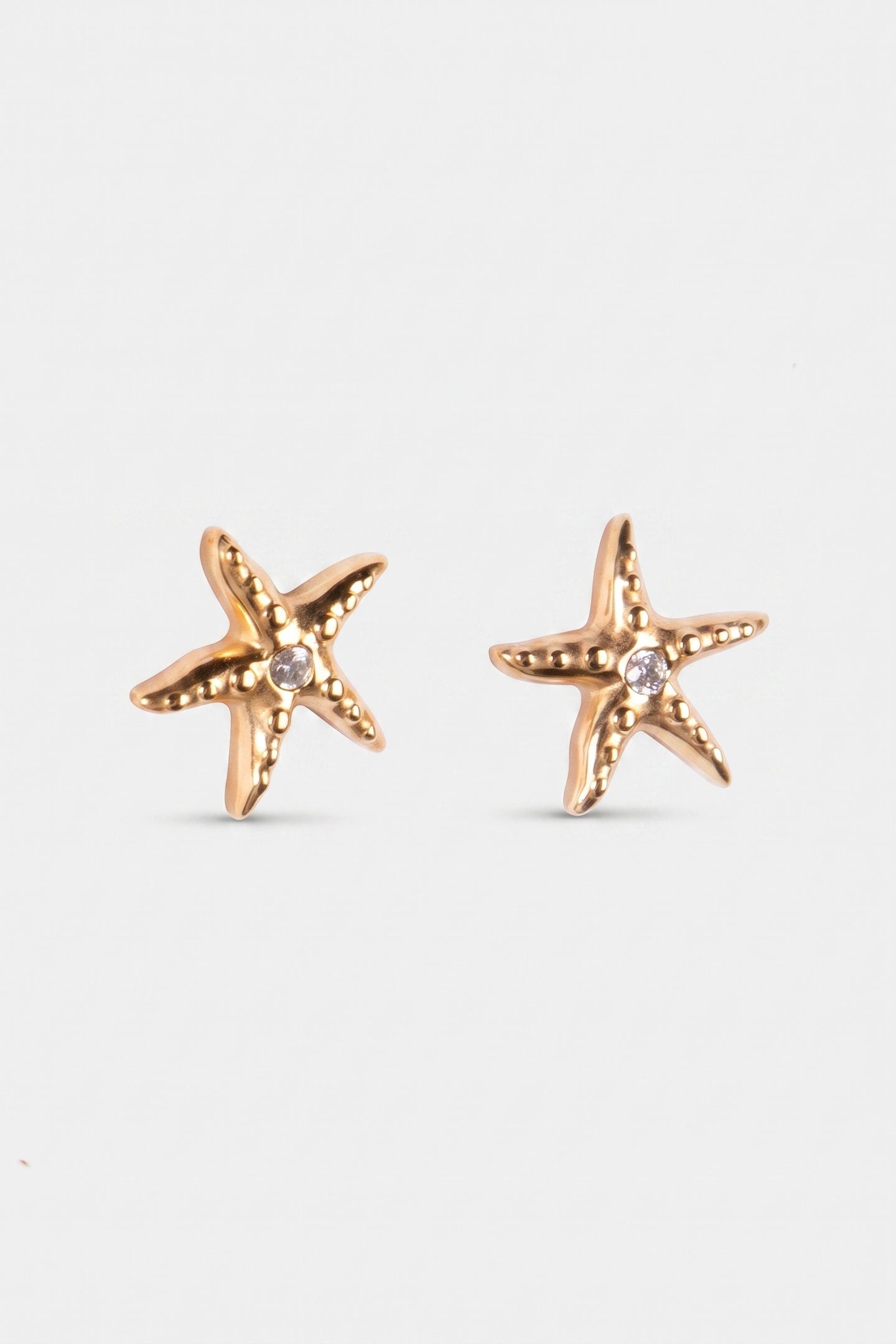 ALOHA STARFISH OHRRINGE GOLD 4