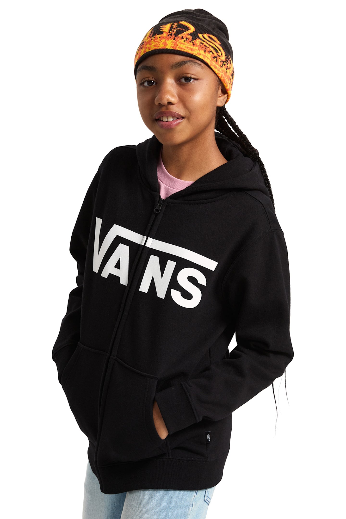 BOYS VANS CLASSIC II FZ BLACK 3