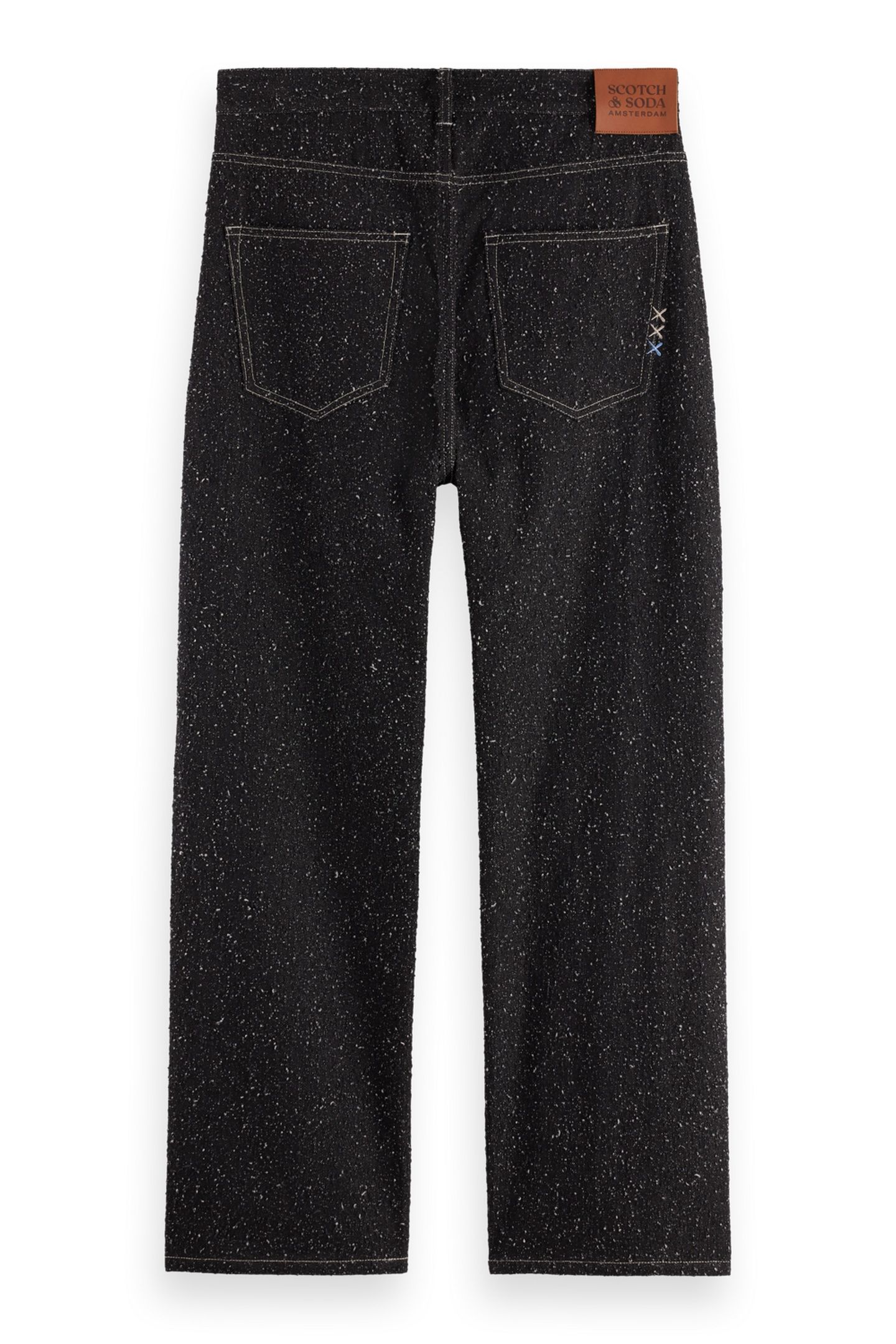 THE PITCH LOOSE  JEANS — BLACK SNOW 3