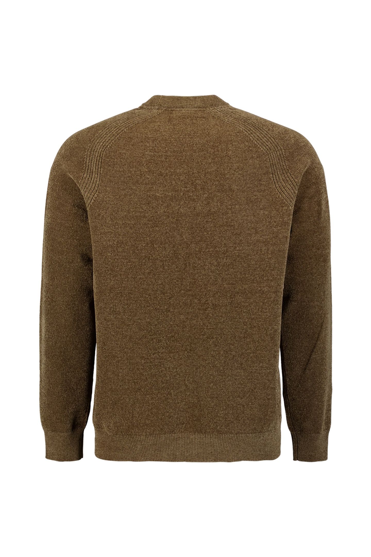 PULLOVER CREWNECK LIGHT WEIGHT CHENILLE TAUPE 6