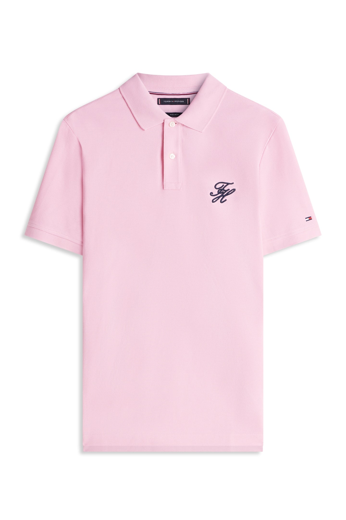 TH SCRIPT REGULAR POLO CLASSIC PINK 4