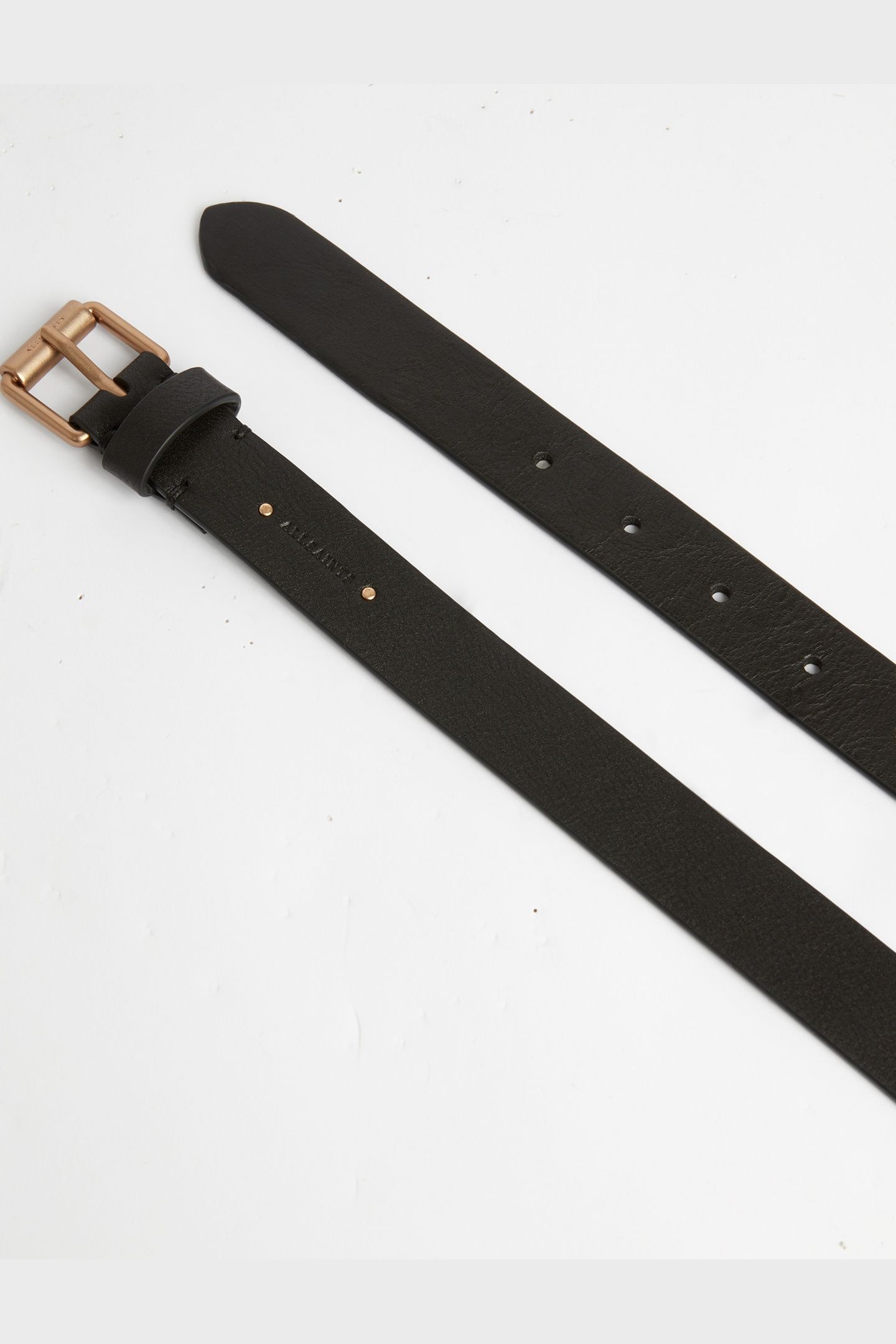 ARELL PATCHWORK BELT BLACK/WARM BRASS 4