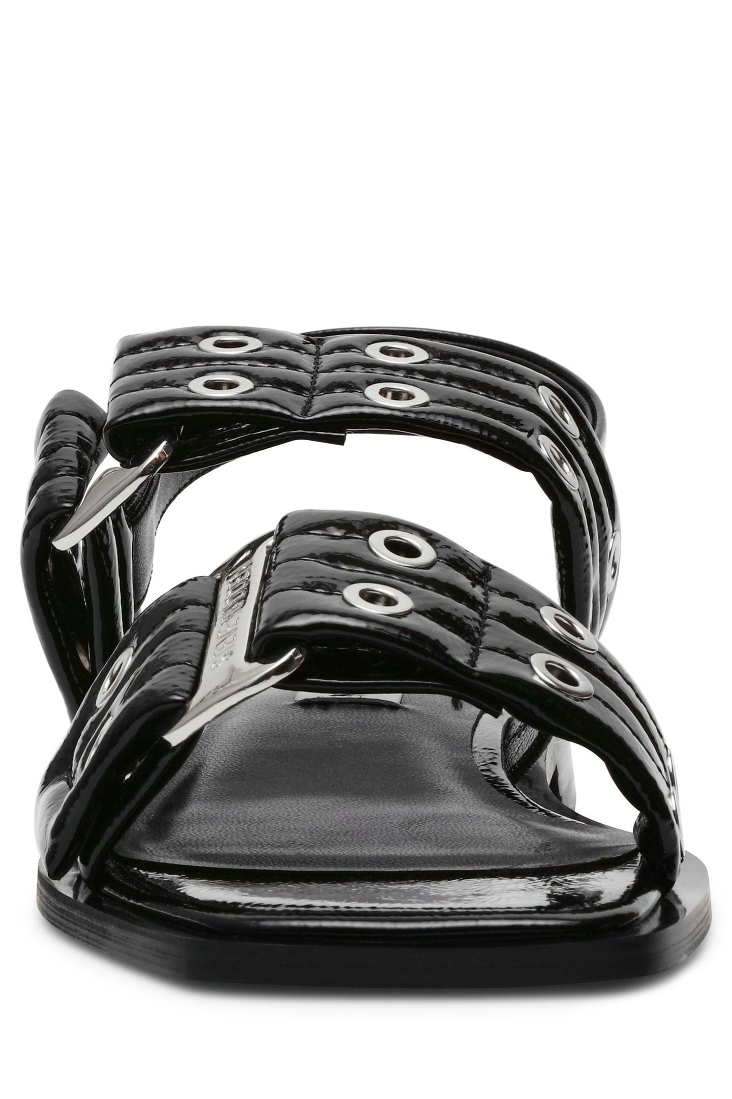 SARIA SANDALS BLACK PATENT 6