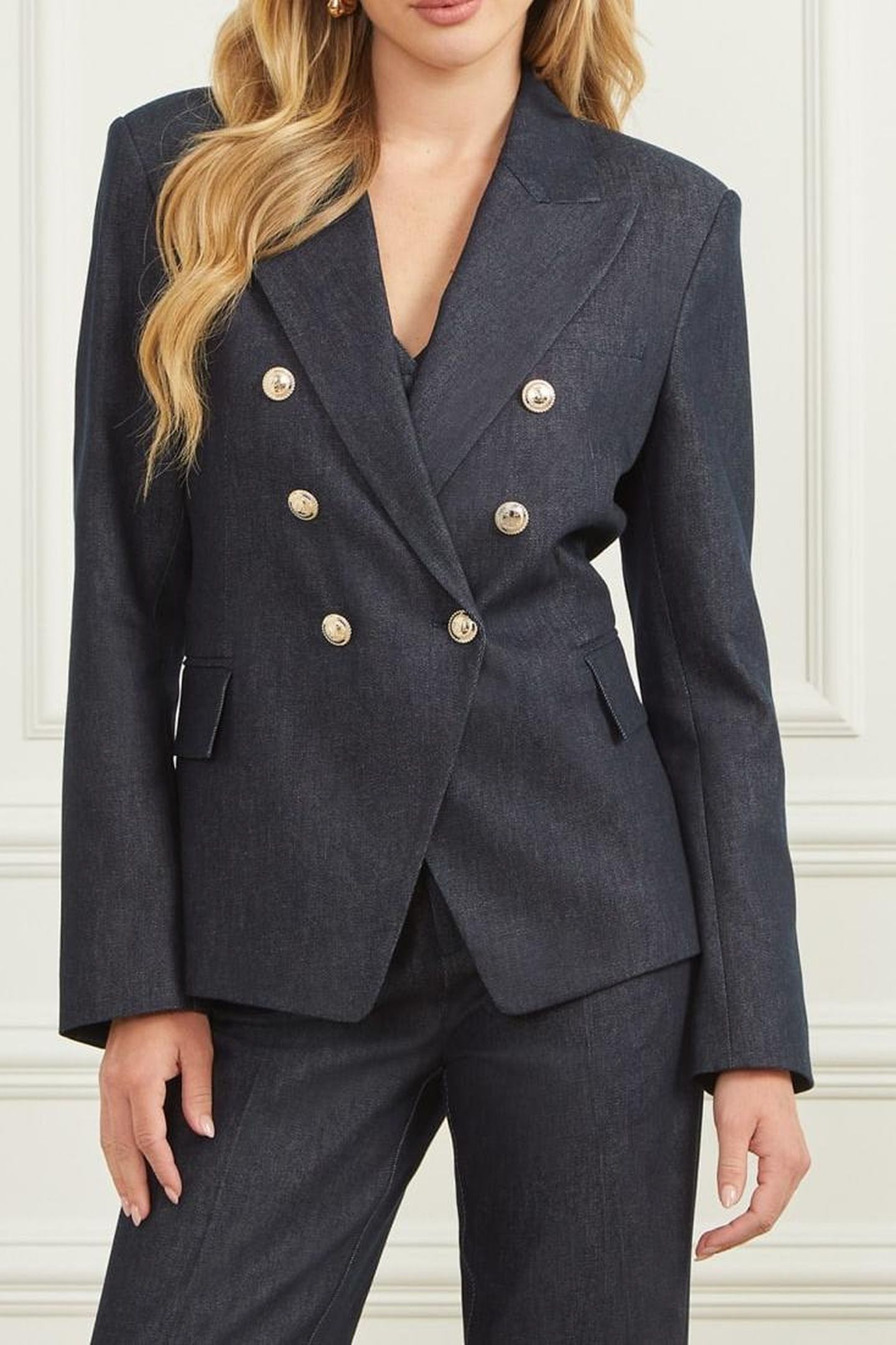 GLAM DE NUIT BLAZER DARK WASH 2