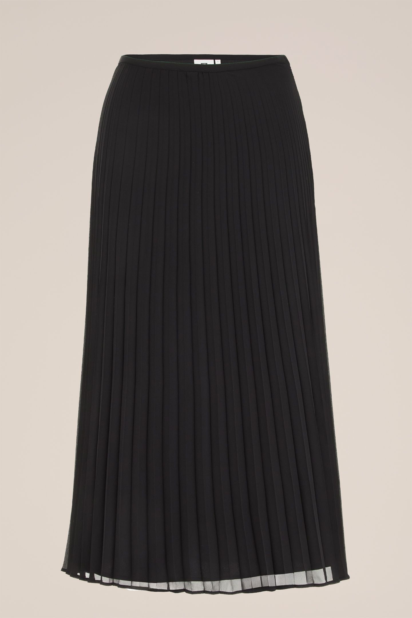 SKIRT MEDIUM LENGTH BLACK 4