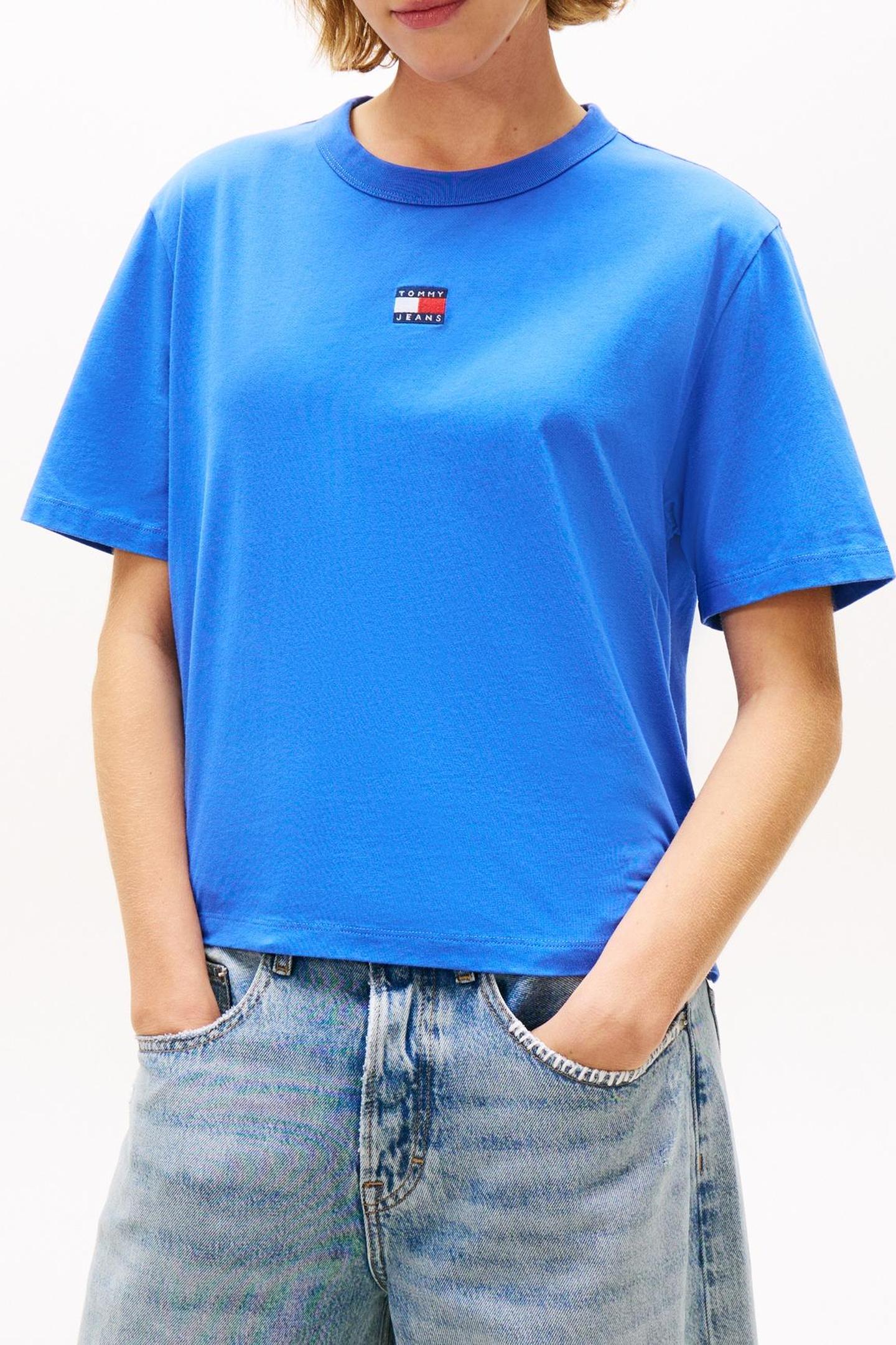 BOXY BADGE TEE EMPIRE BLUE 3