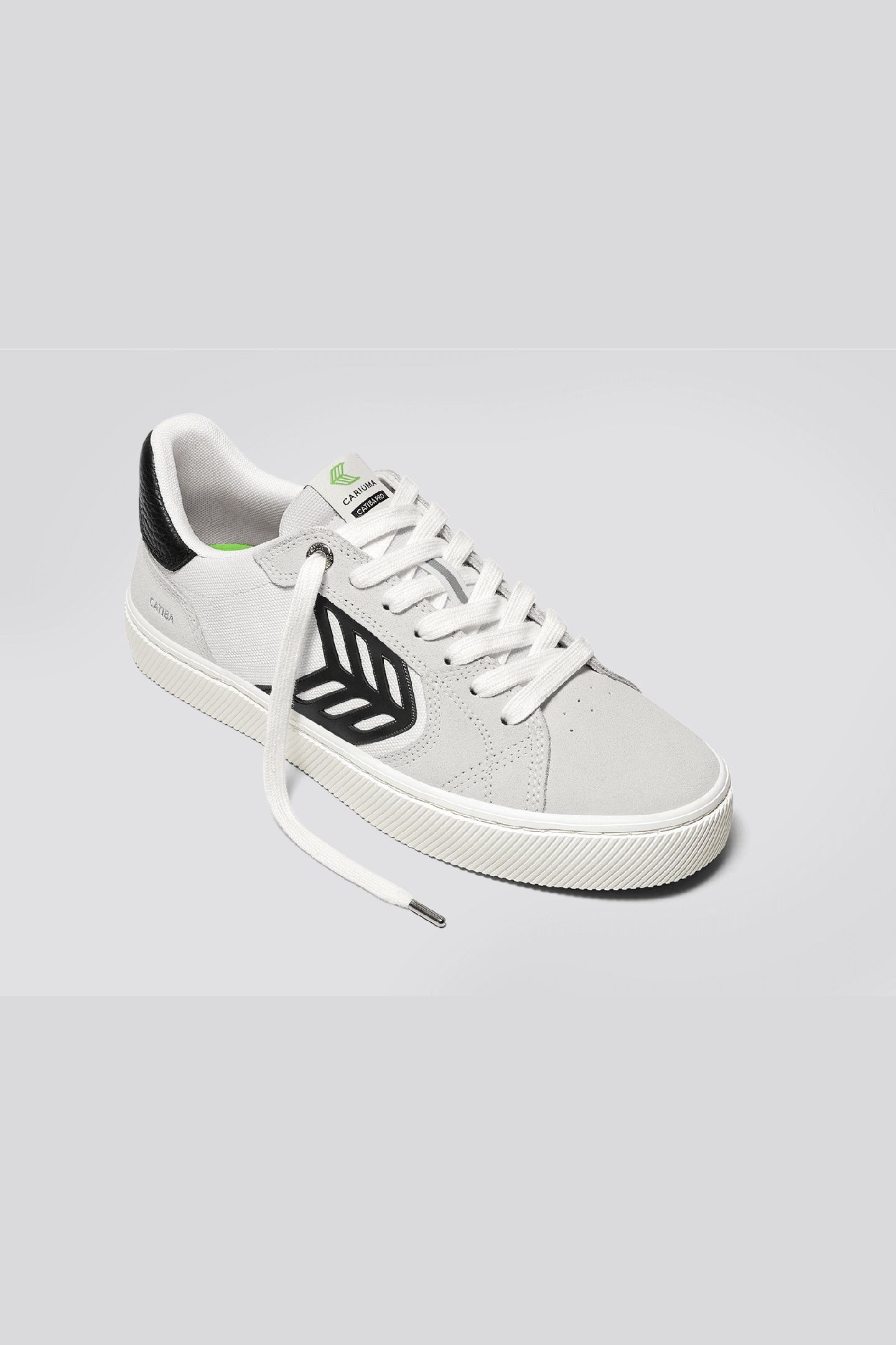 CATIBA PRO 2.0 SUEDE SMOKE WHITE CORDURA OFF-WHITE BLACK LOG 4