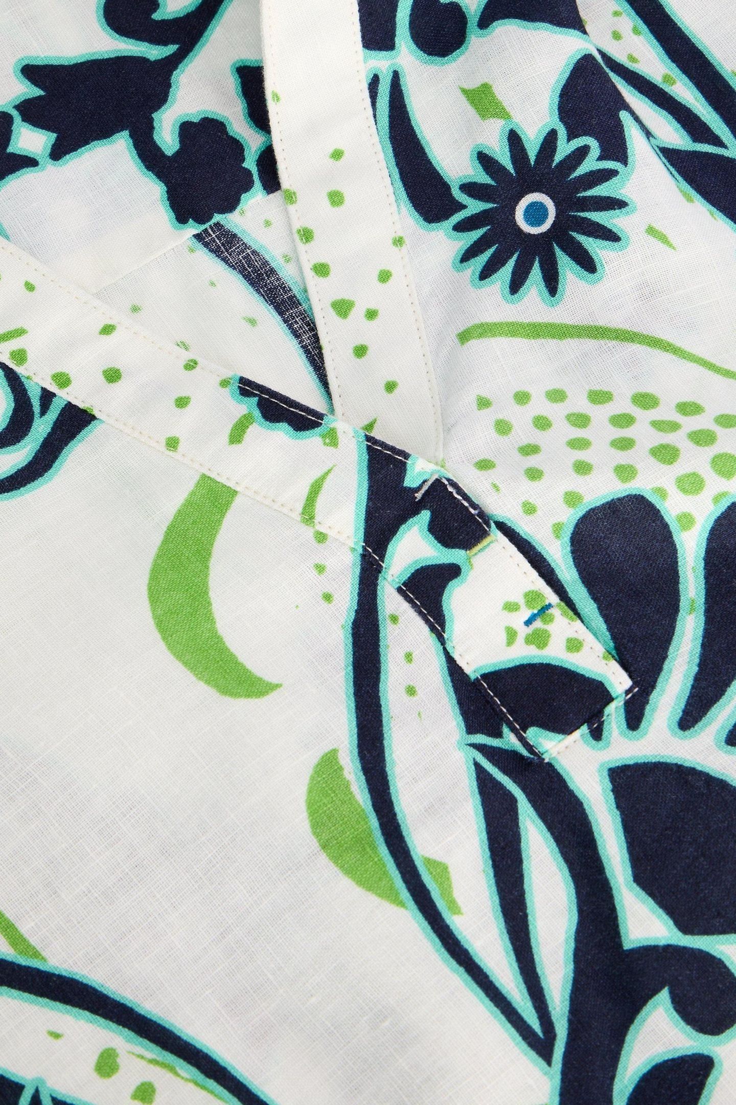 BLAKE LINEN TUNIC IVORY PRINT 6