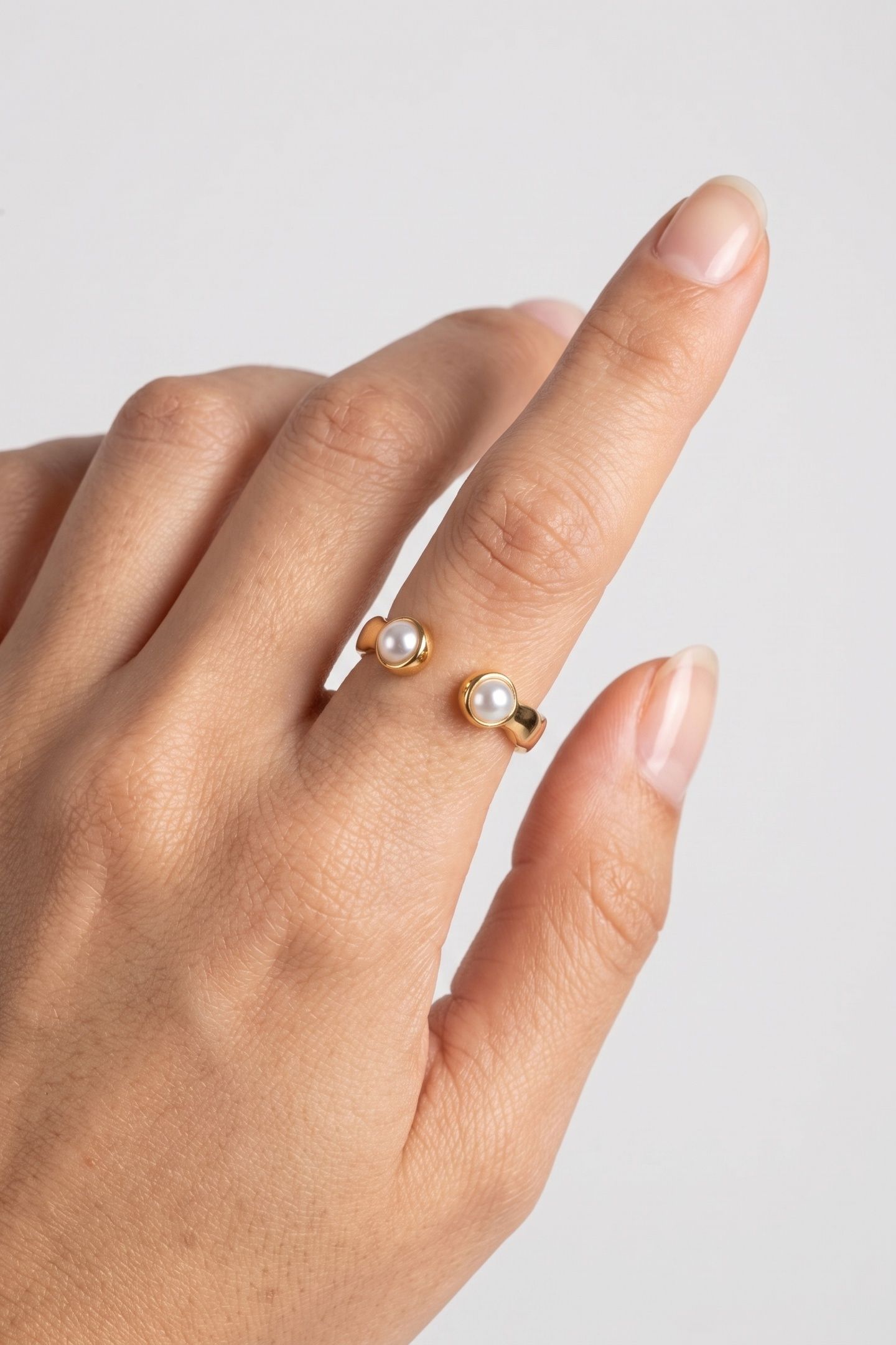 DEWDROP RING GOLD 1