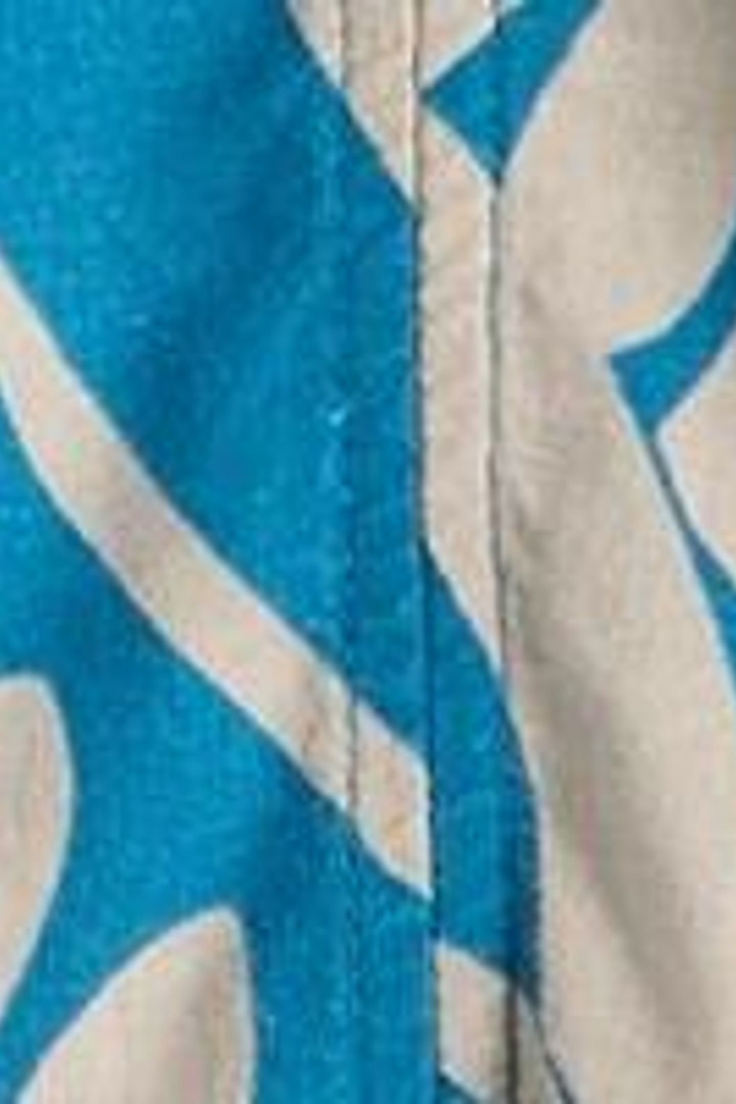 MARLEY LINEN BLEND TOP BLUE PRINT 5