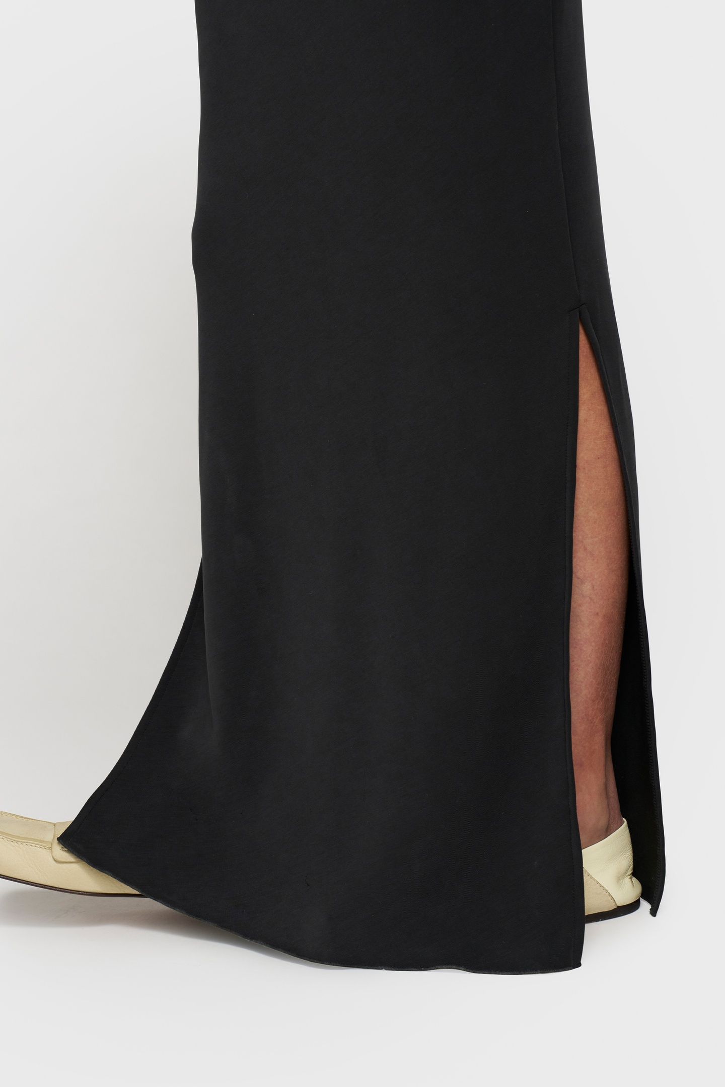 SOFT SCUBA TEE DRESS BLACK 6