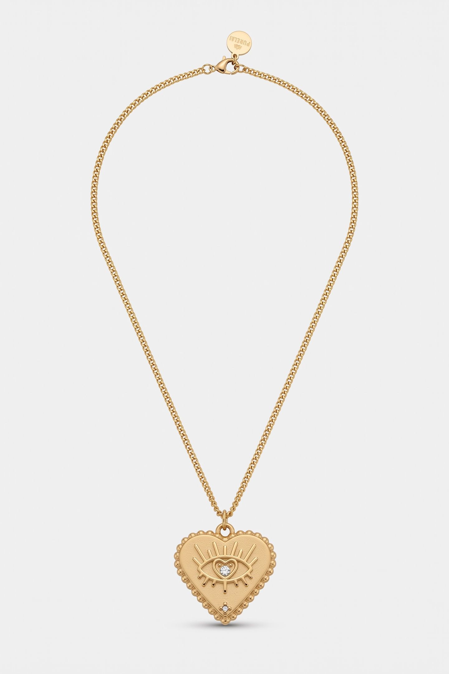 BRIGHT HEART KETTE GOLD 3
