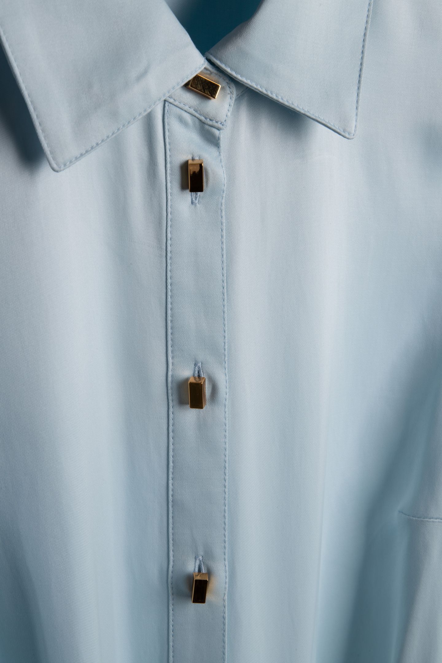 IVA CHEMISER SS LONG SOFT BLUE 4