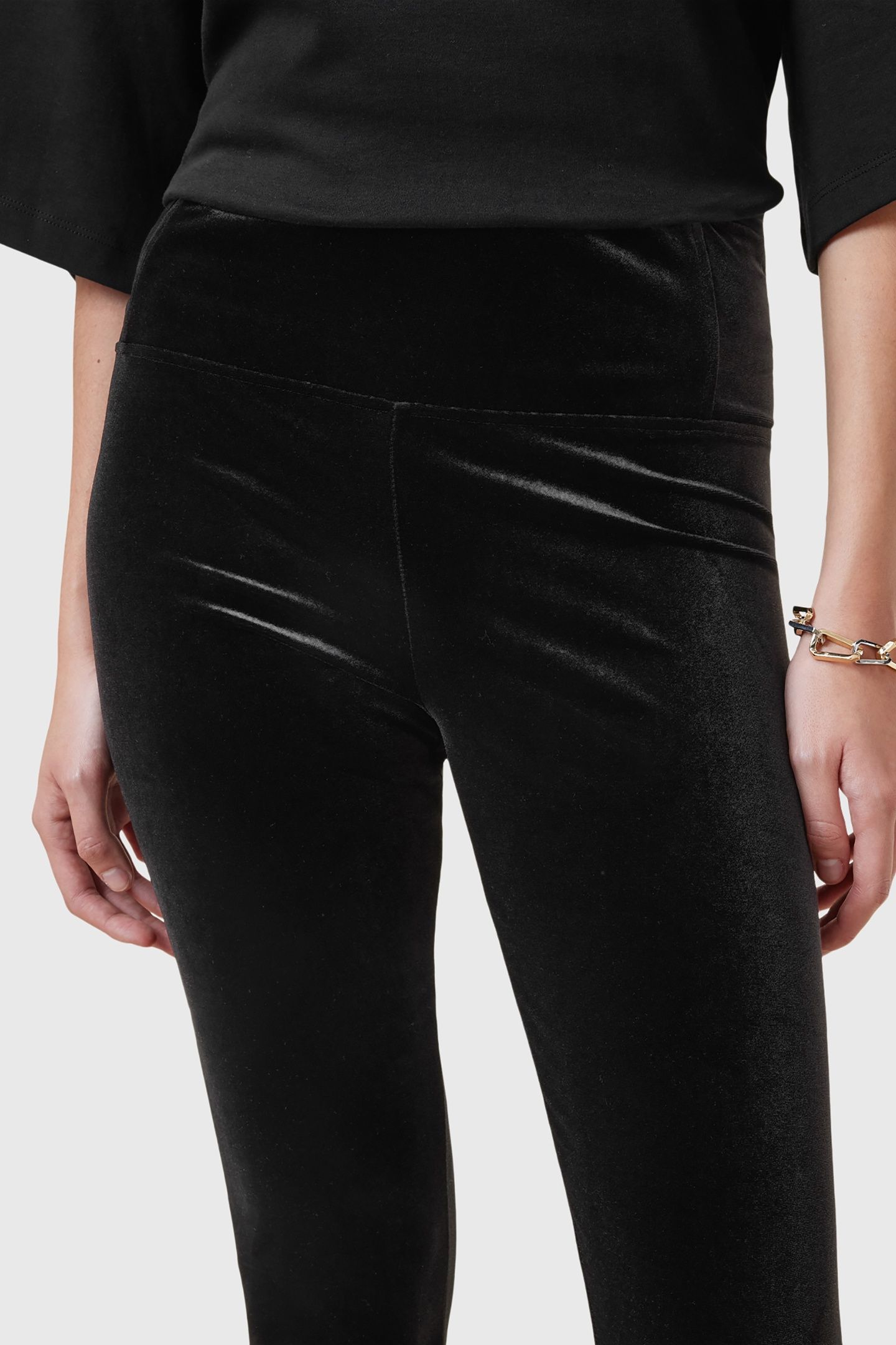 CORA VELVET LEGGING BLACK 7