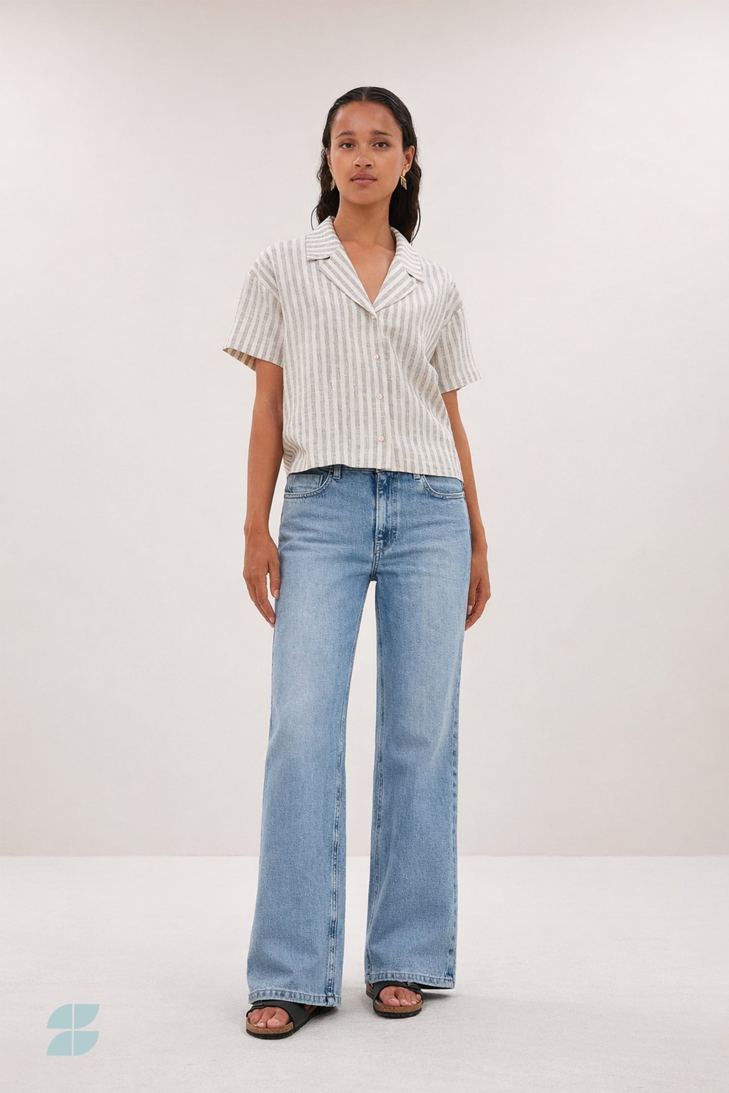 JAKE MARINE BLOUSE MARINE STRIPE 1