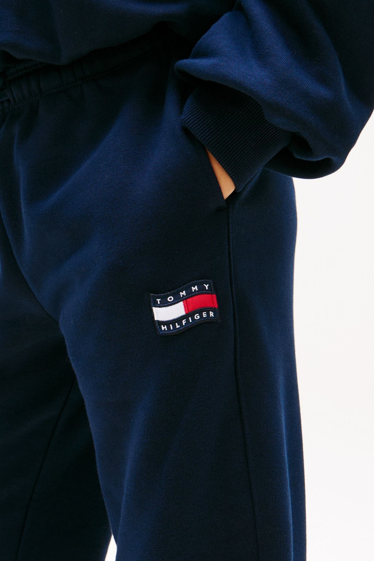 GIRLS TOMMY WAVE SWEATPANT DARK NIGHT NAVY 3