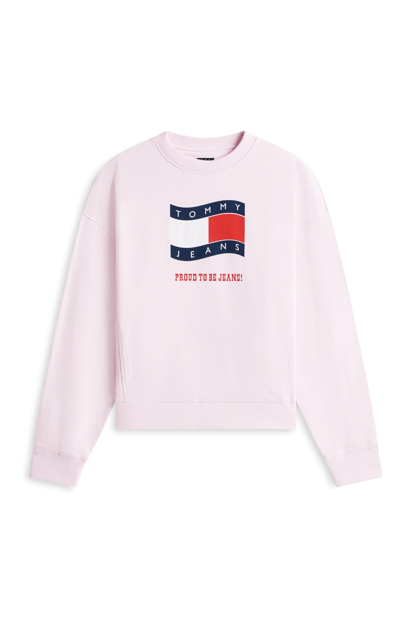BOXY WAVY FLAG CREW PEARLY PINK 4