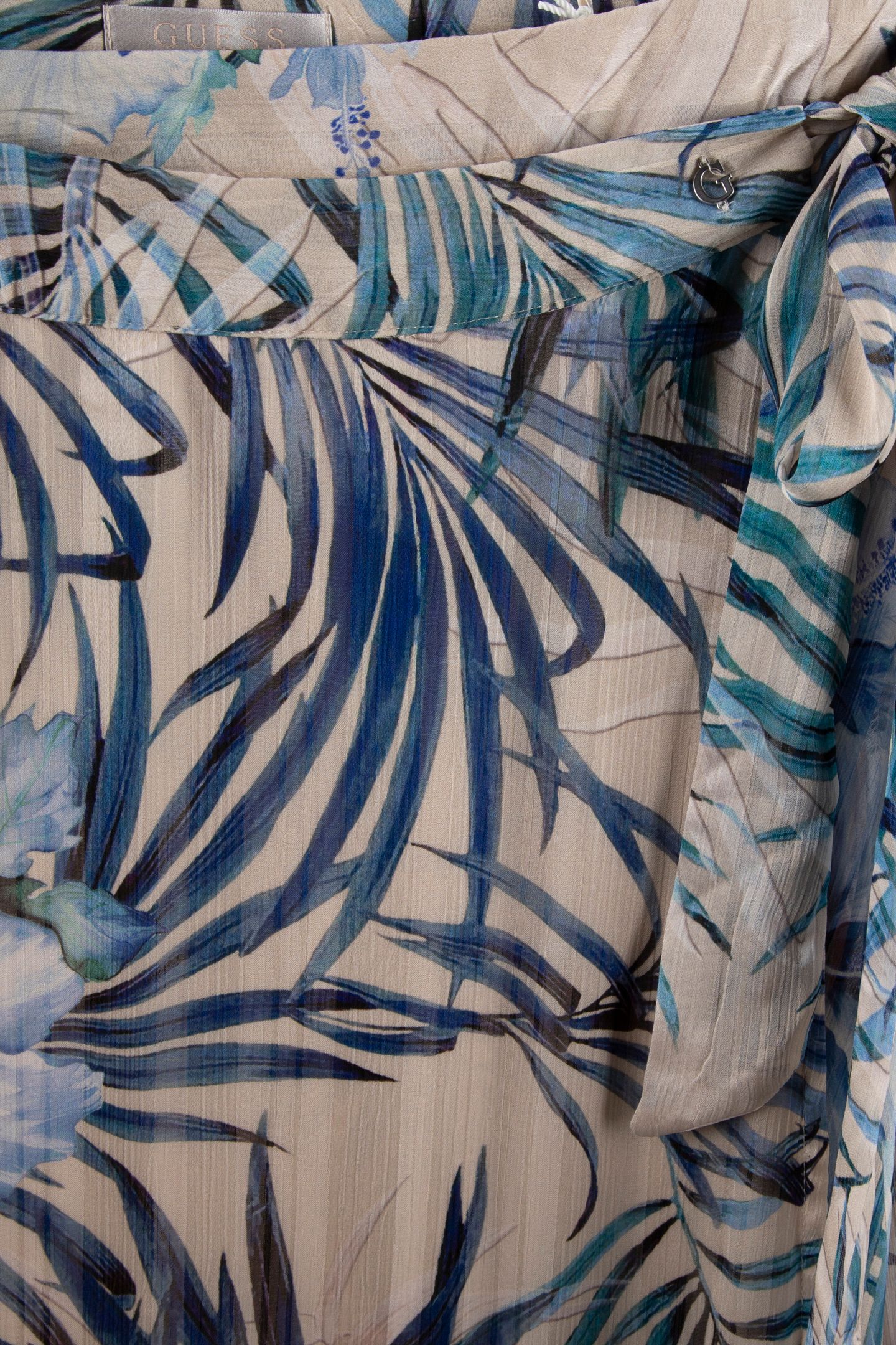 GUESS ECO NEW ROMANA SKIRT FIJI PALM PRINT 3