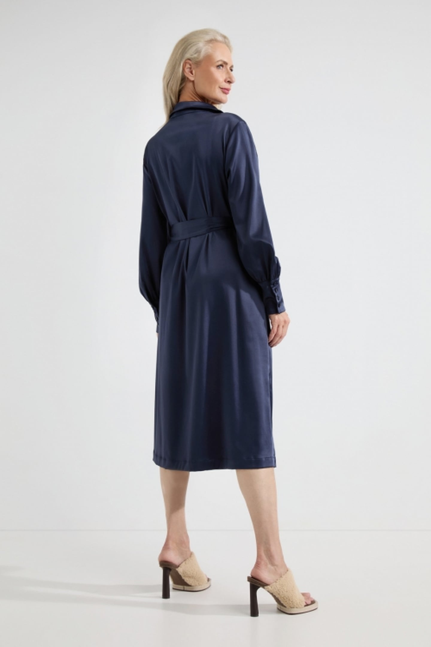 ANYA DRESS NAVY 3
