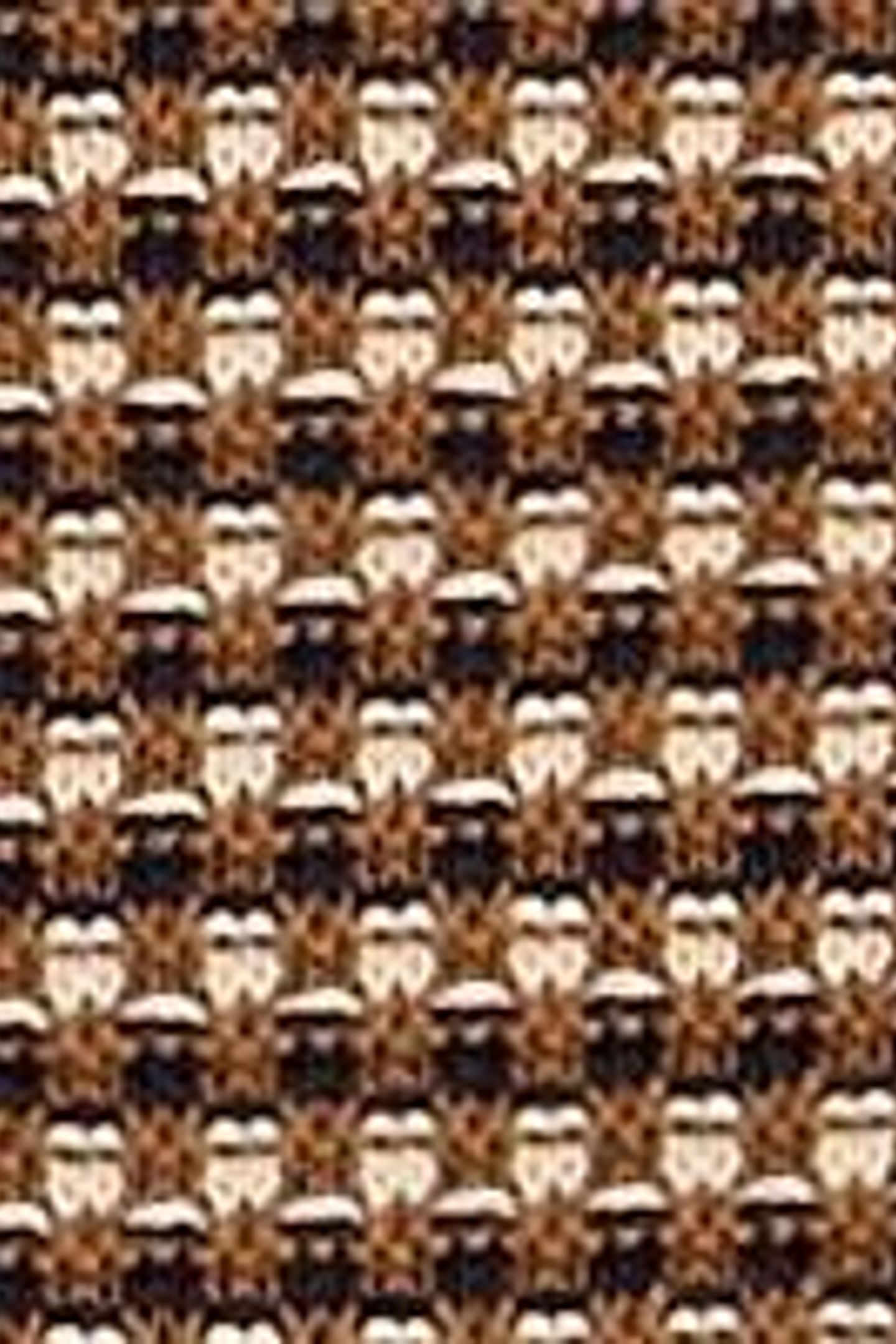 TUCK STITCH CREW TAN MULTI 2
