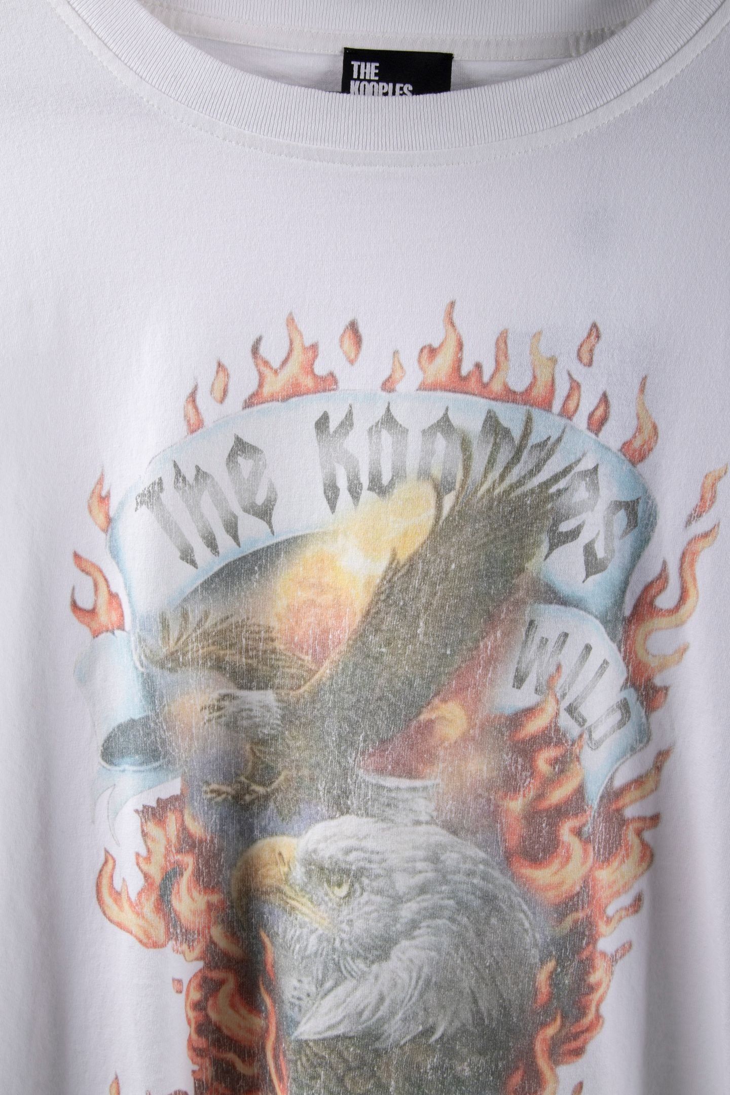 SHORT-SLEEVED T-SHIRT WITH PRINT ON THE FRONT ECRU 4