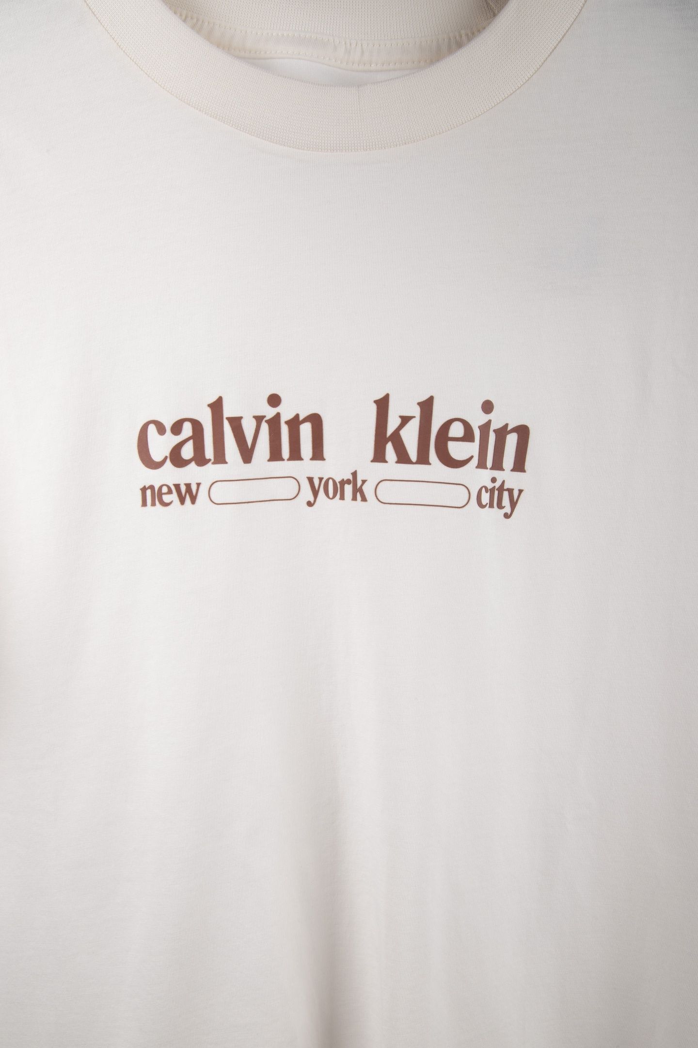 SS 30S NYC GRAPHIC TEE WHITE GREIGE 4