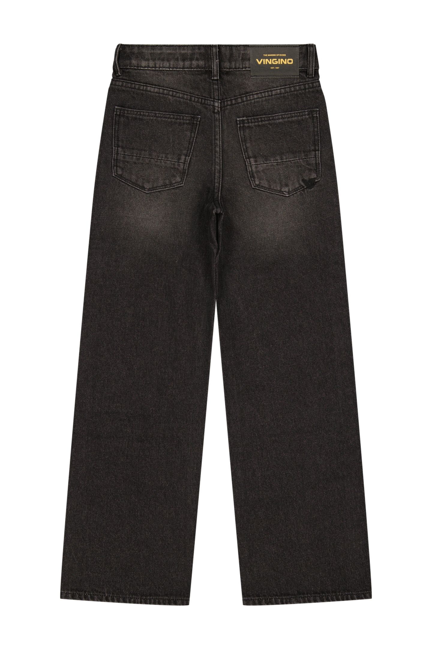GIRLS COCO JEANS BLACK DENIM 2