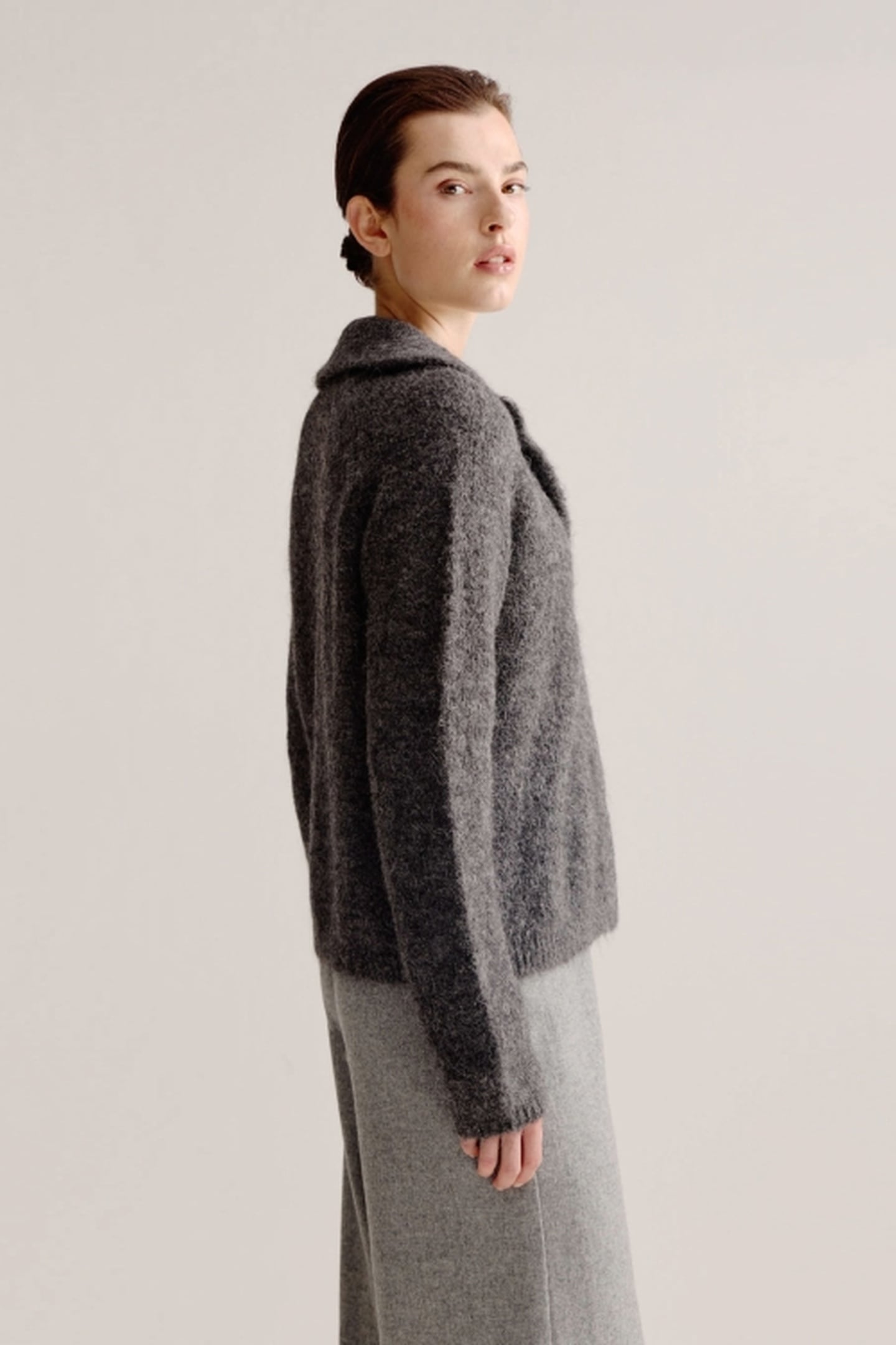 LODEWIJK CARDIGAN ANTHRACITE 4