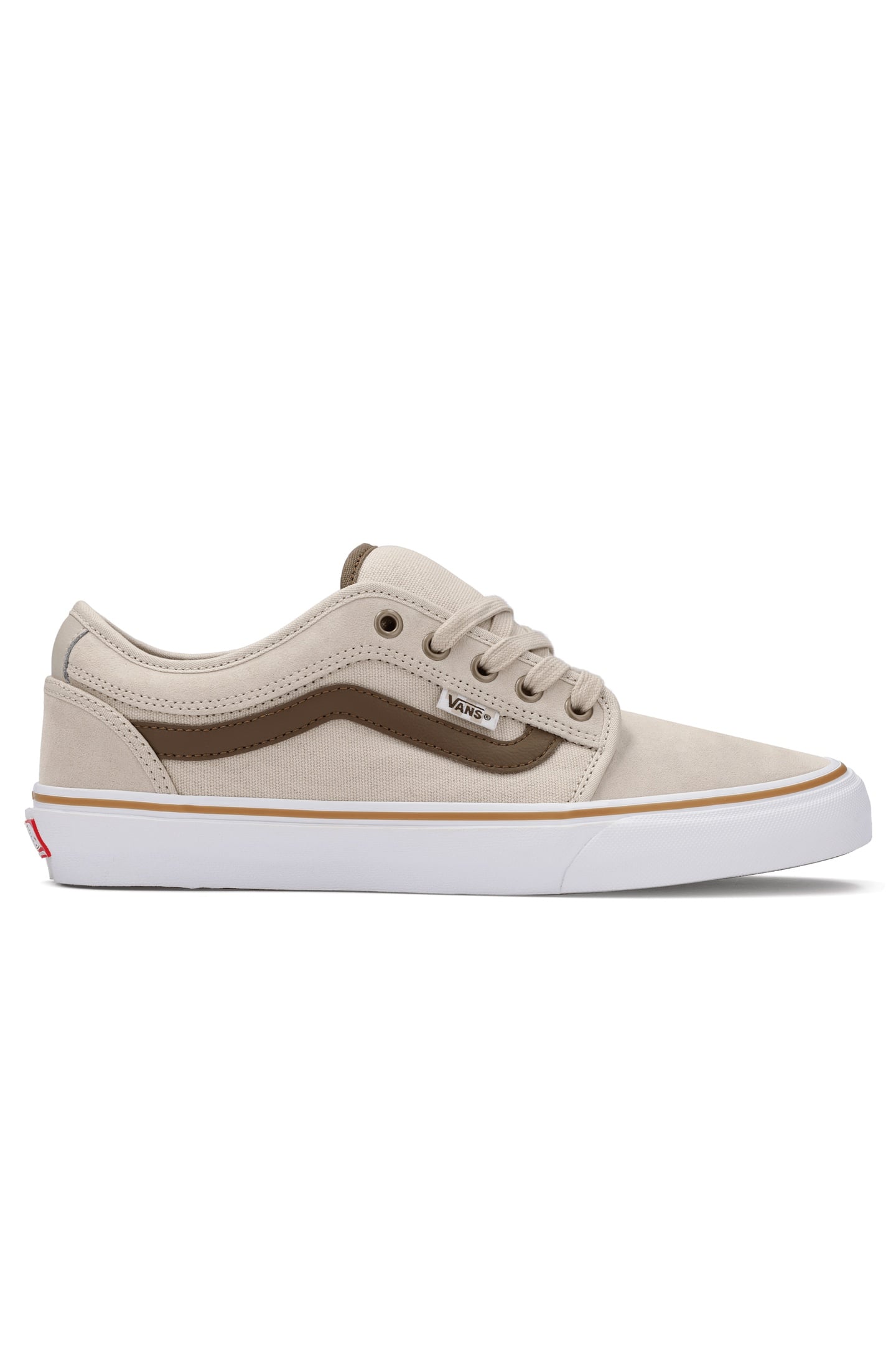 SKATE CHUKKA LOW SIDESTRIPE BROWN 1