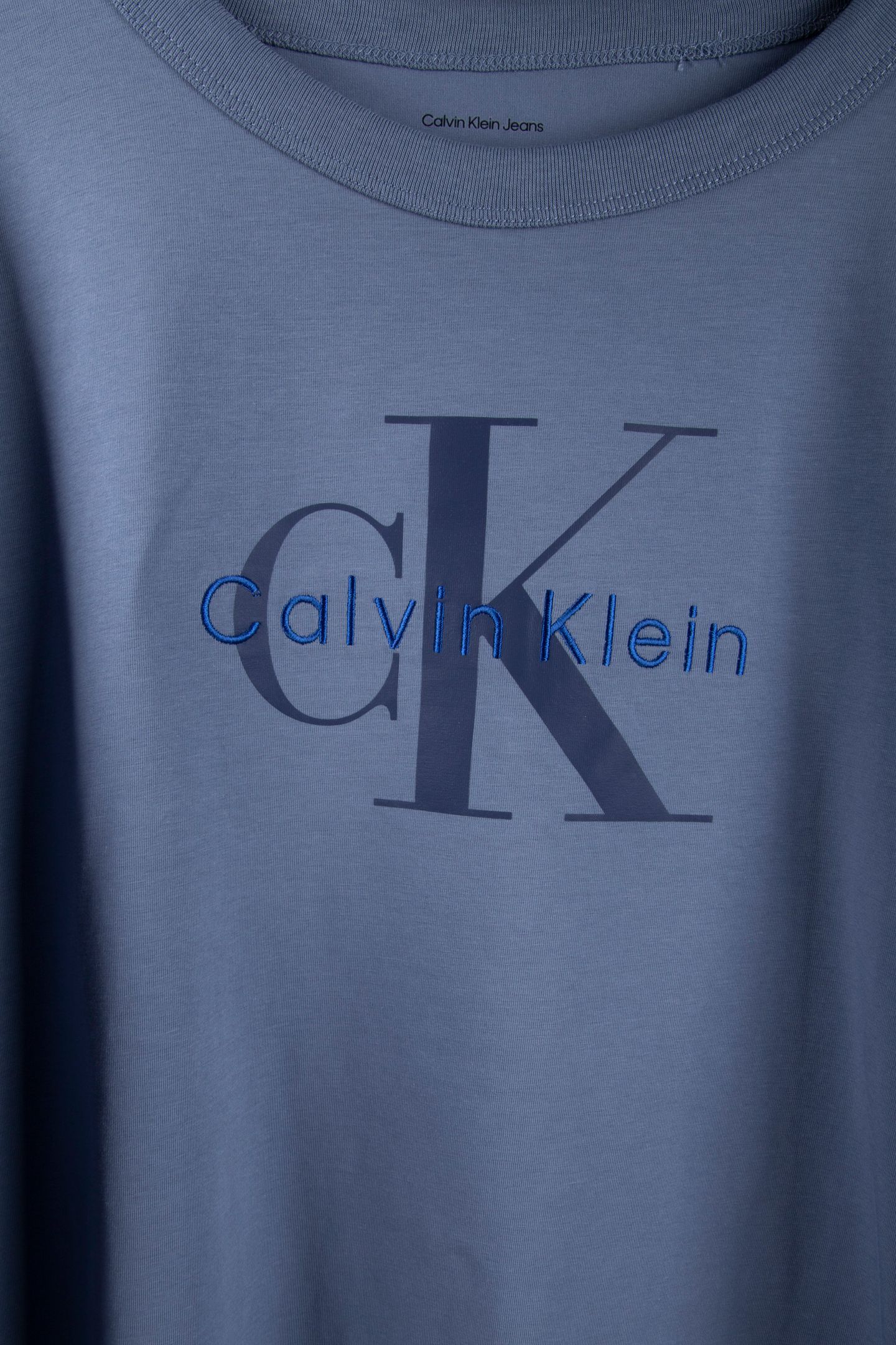 BOYS LIGHT MONOLOGO S/S T-SHIRT SATIN BLUE 4
