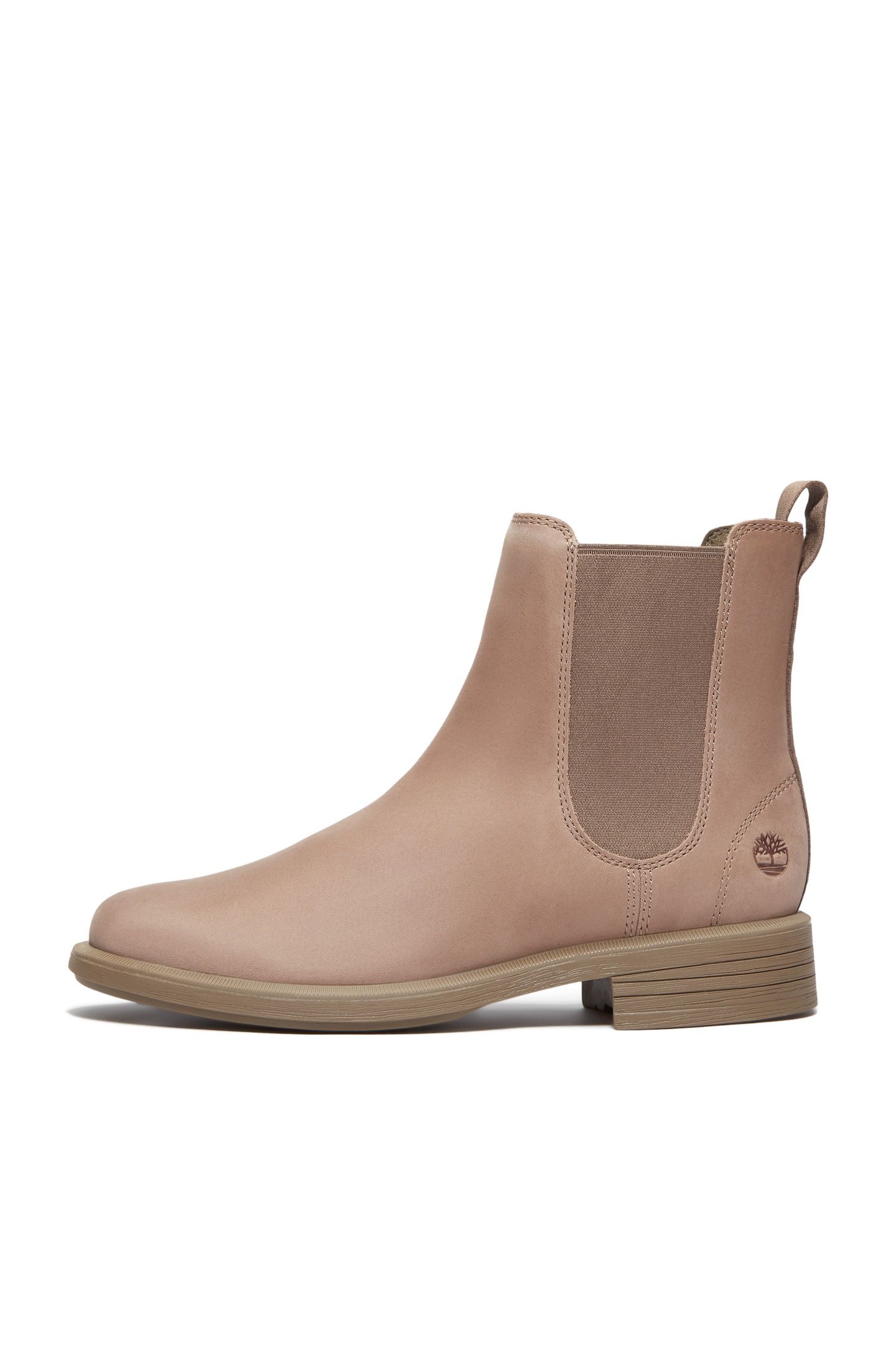 VERONA SQUARE MID CHELSEA BOOT TAUPE FULL GRAIN 2