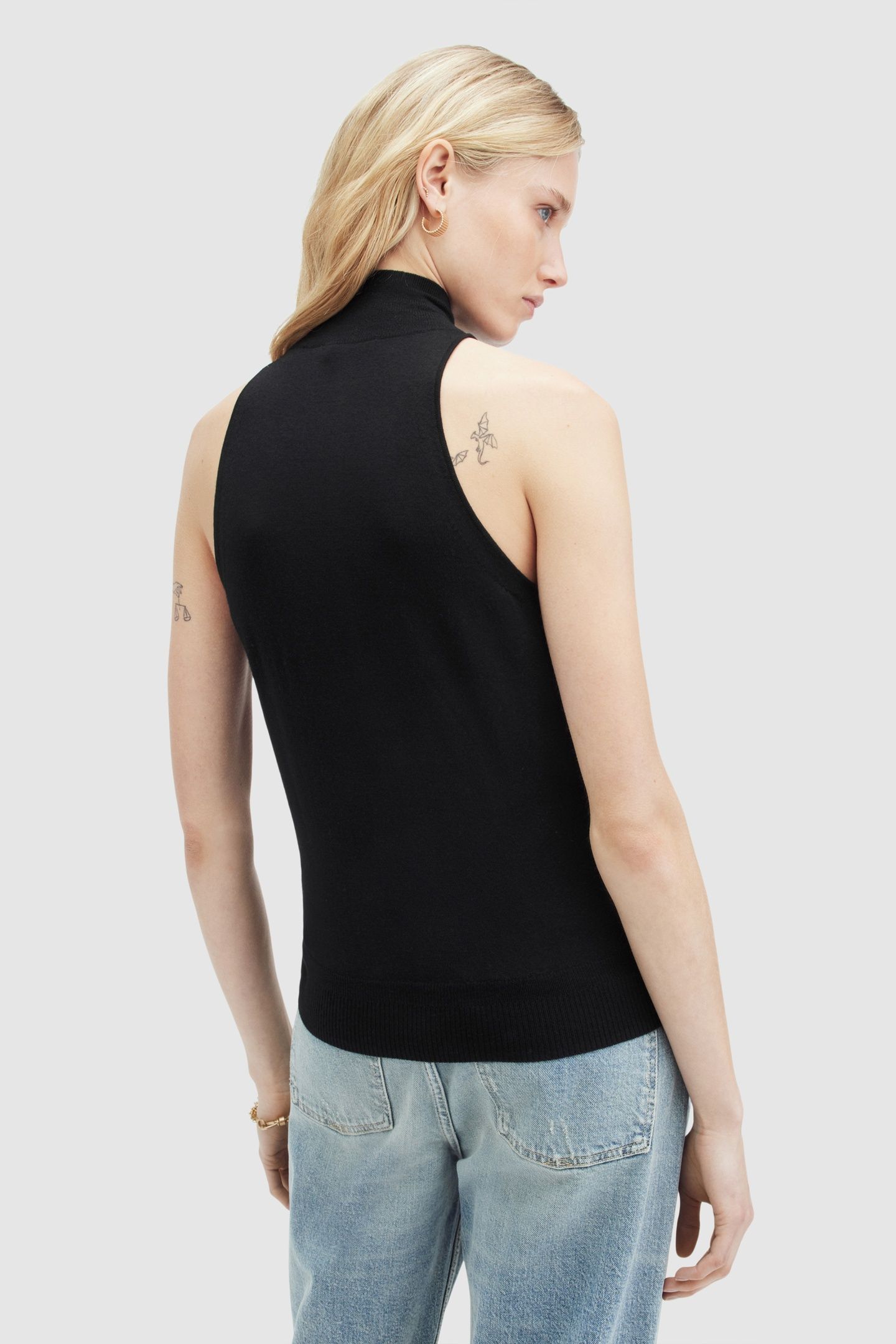CONNIE ROLL NECK BLACK 3