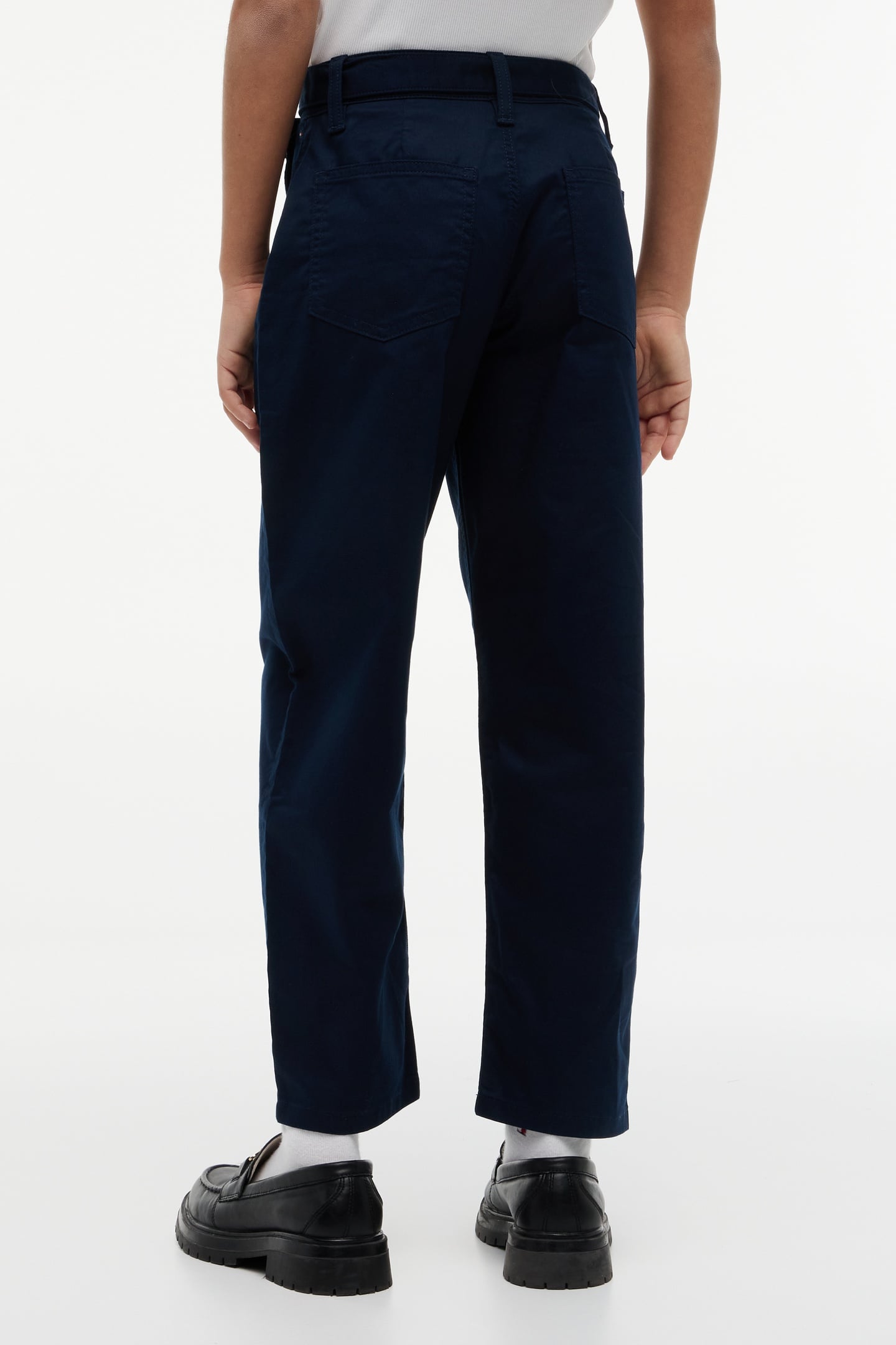 GIRLS BARREL PANTS DARK NIGHT NAVY 3