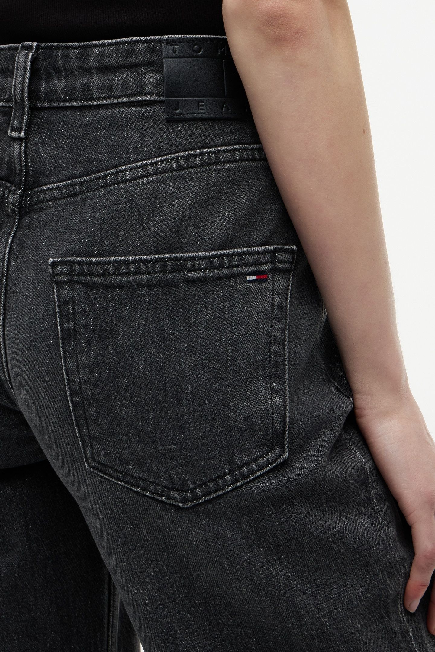 SOPHIE LOW WAIST STRAIGHT DENIM BLACK 5